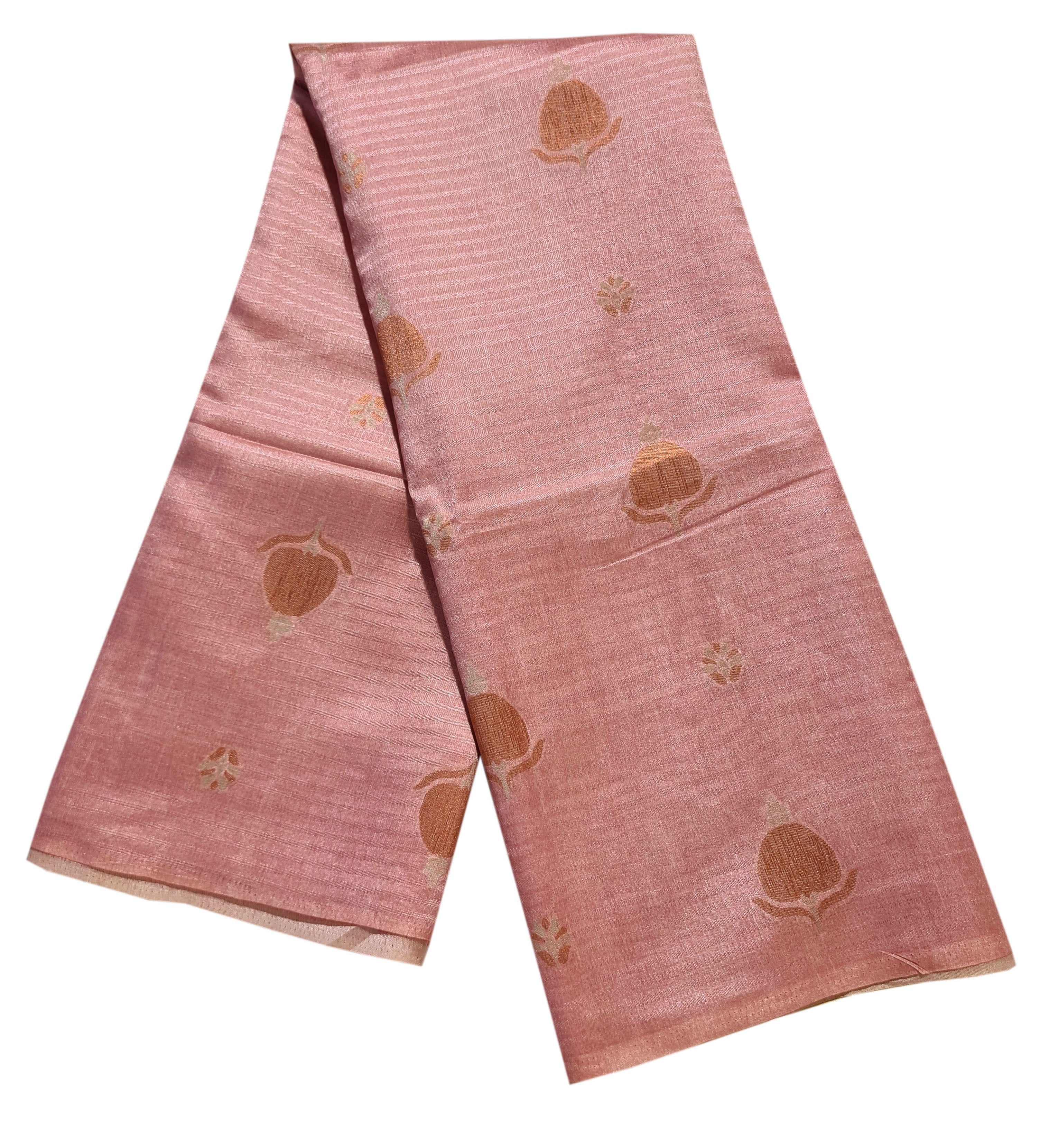 Semi Tussar Antic Design Sarees