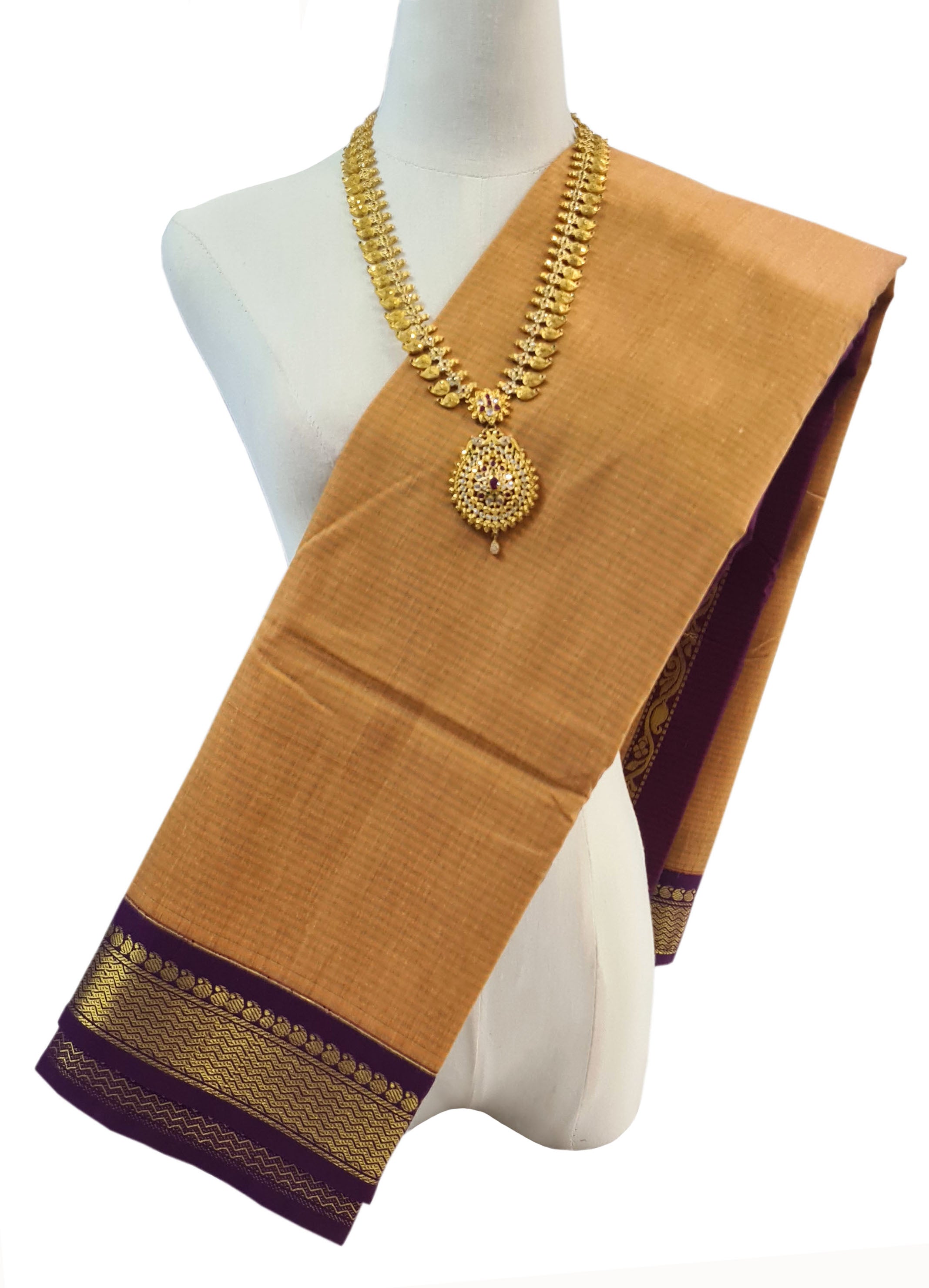 Vairaoosi Agarlic Cotton Silk Sarees