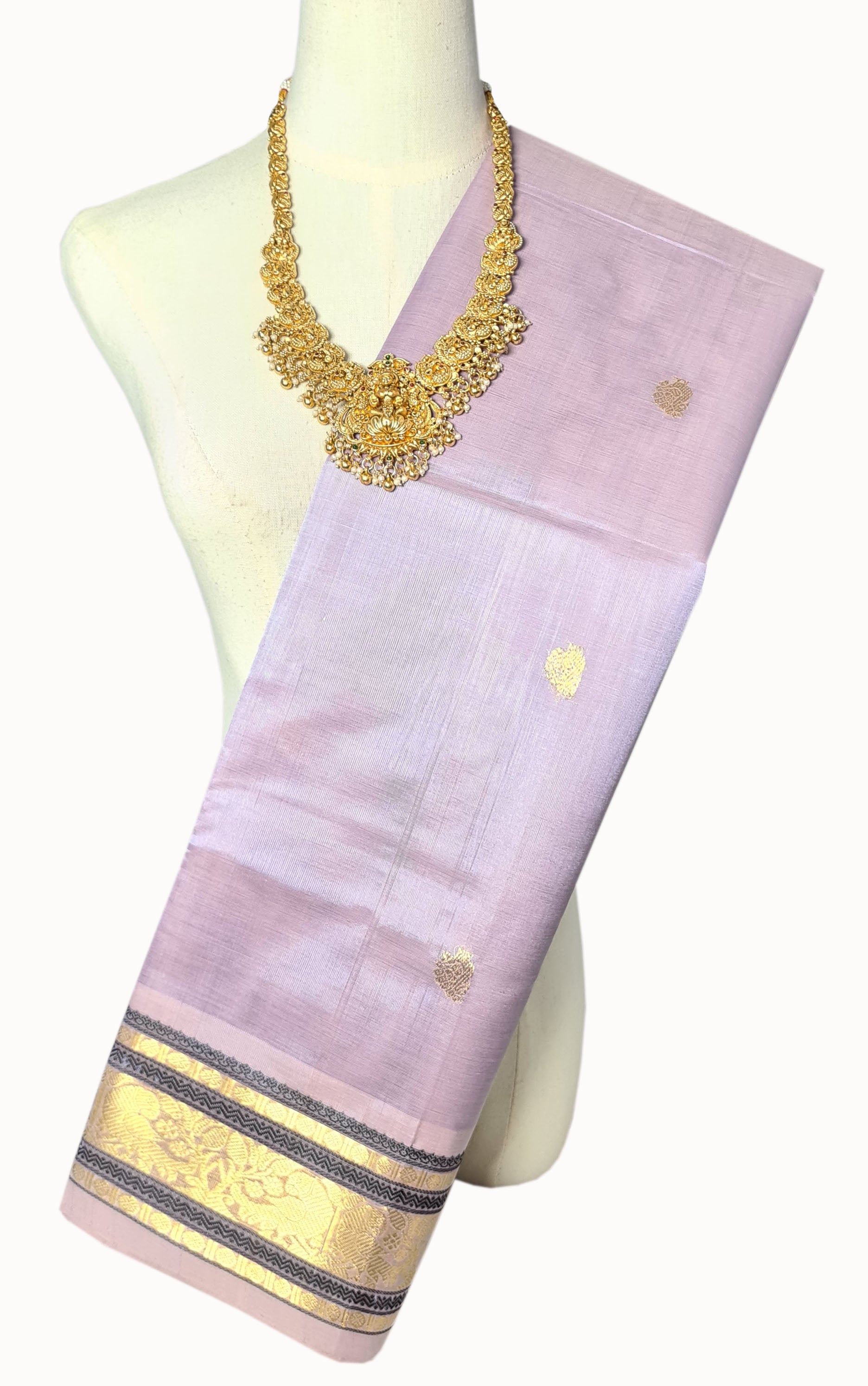Kanchipuram Pure Silk Cotton Saree
