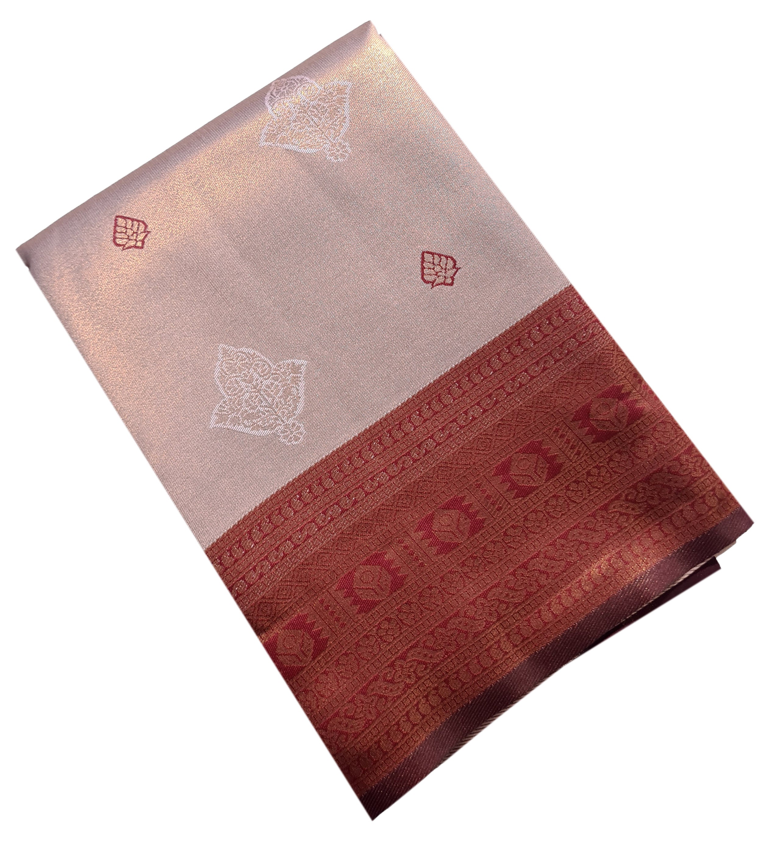 Antique Zari Butta Silk Saree