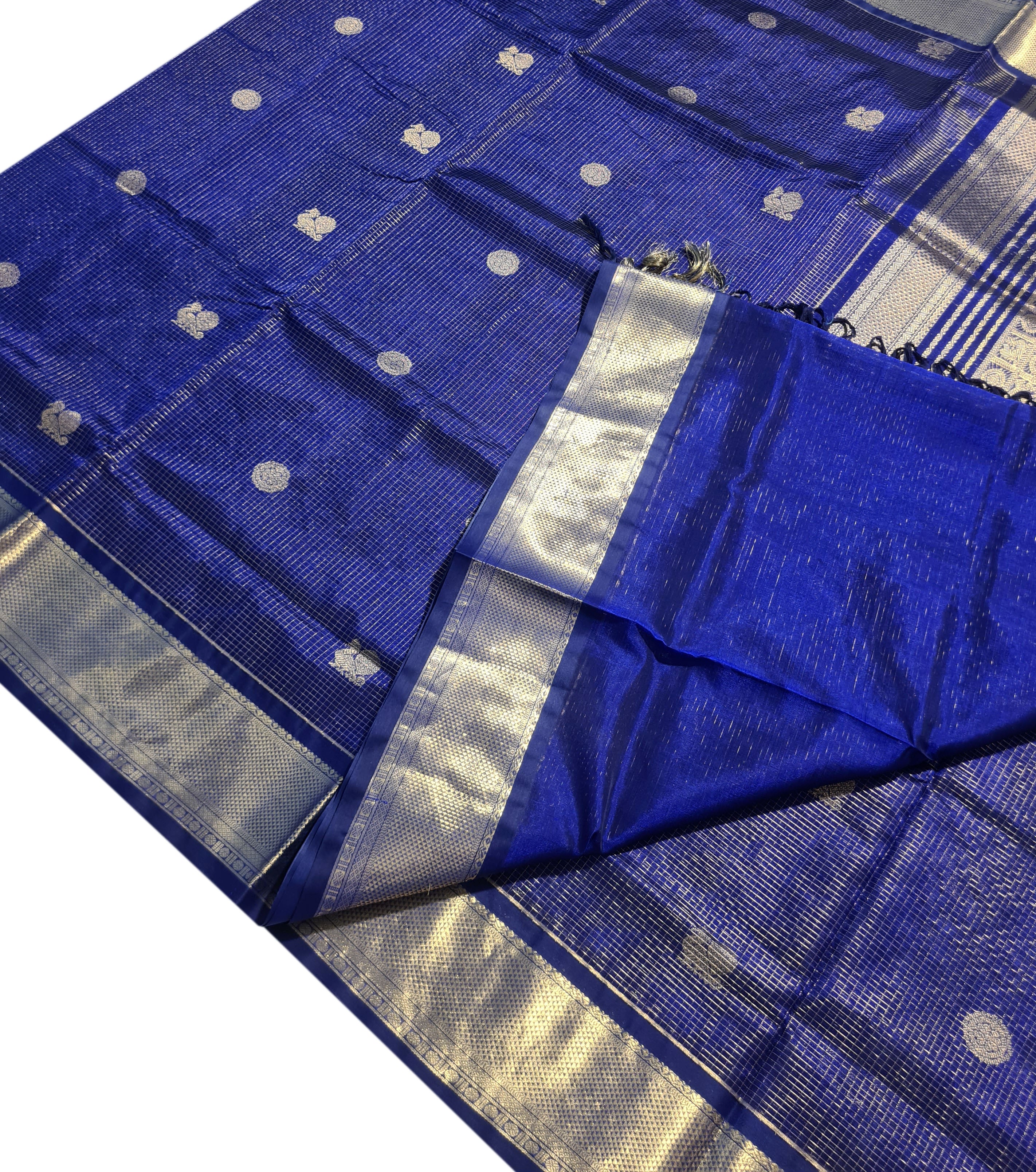 Kanchipuram Pure Silk Cotton Saree