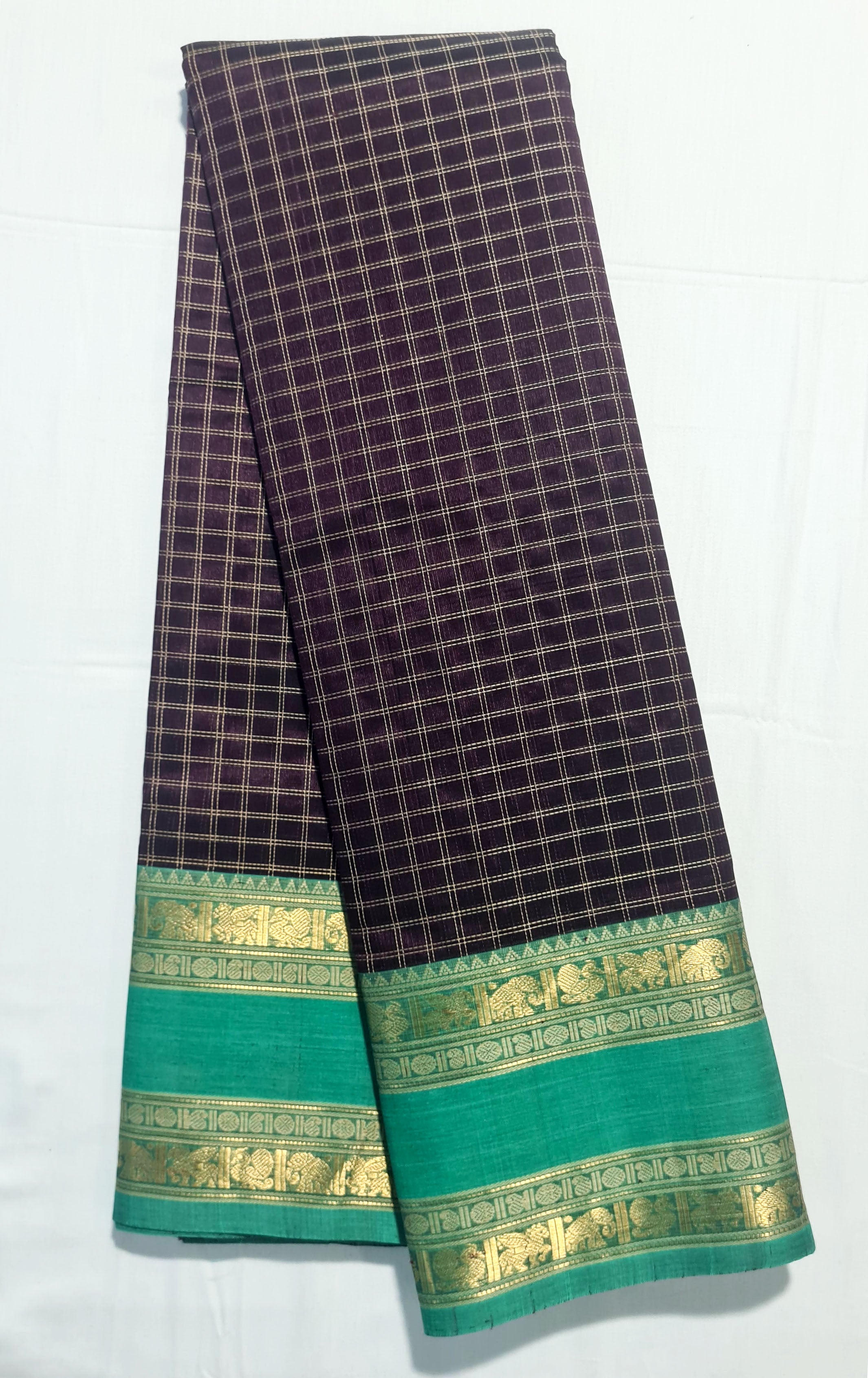 Kanchipuram Pure Silk Cotton Saree