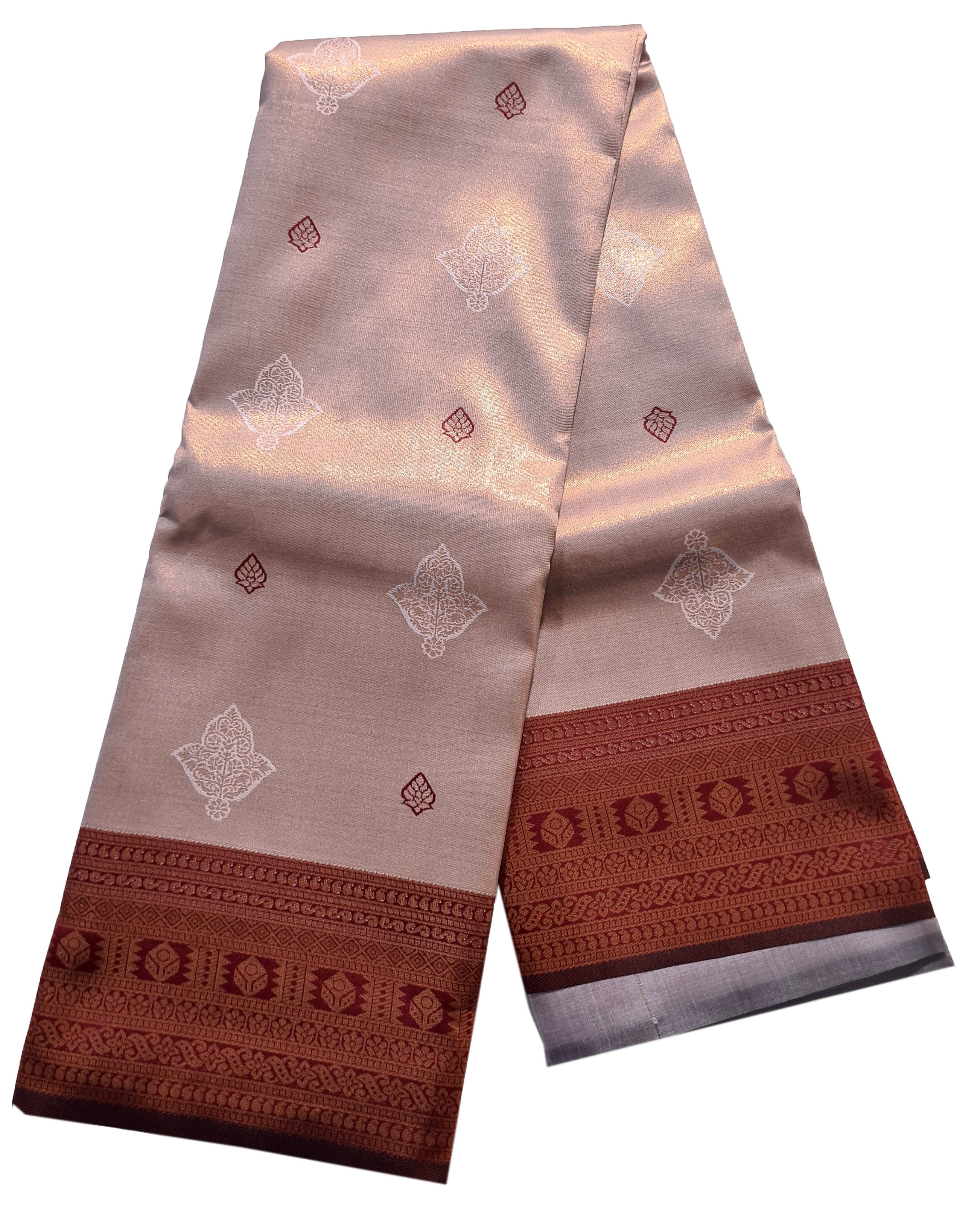 Antique Zari Butta Silk Saree