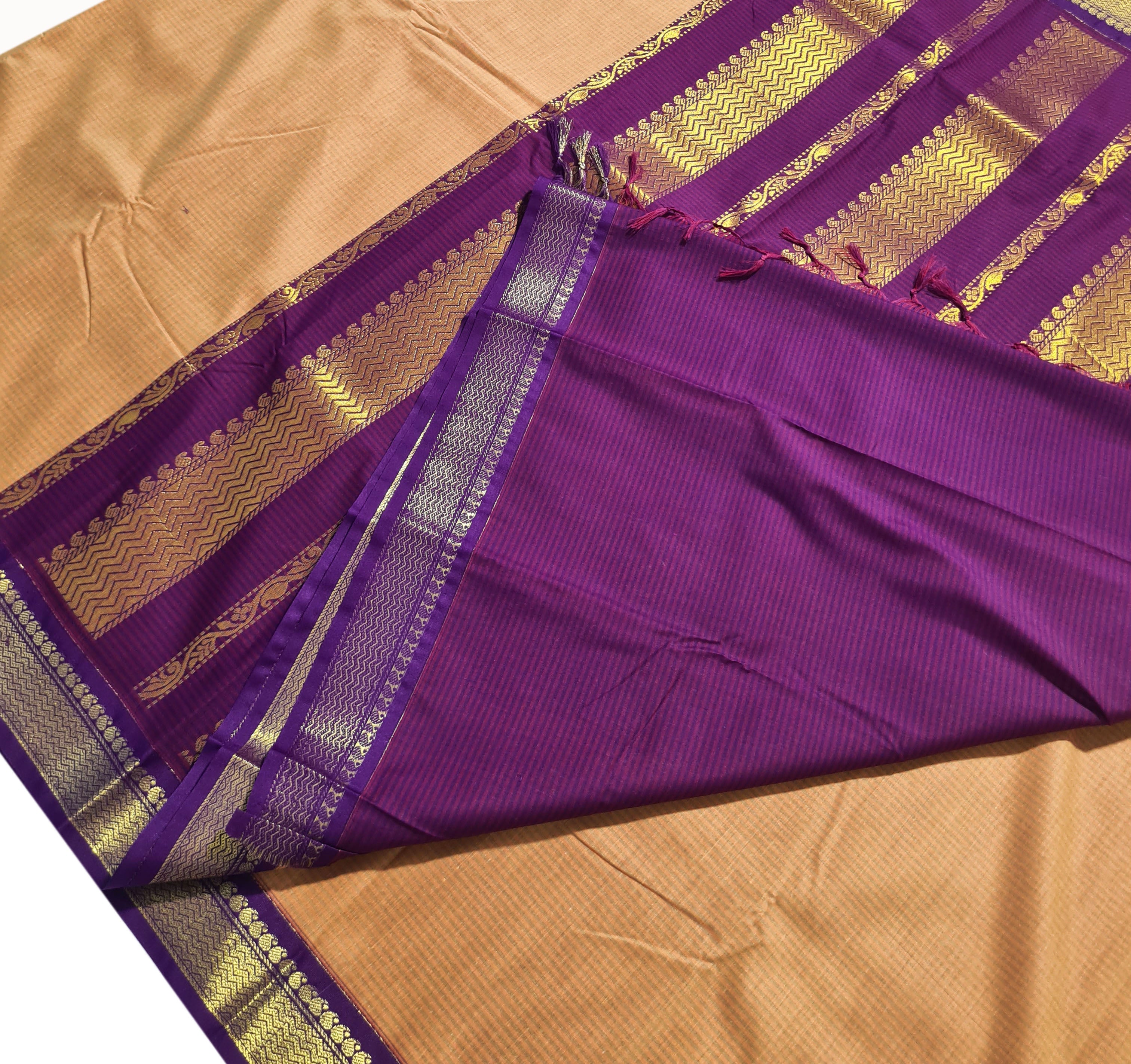 Vairaoosi Agarlic Cotton Silk Sarees