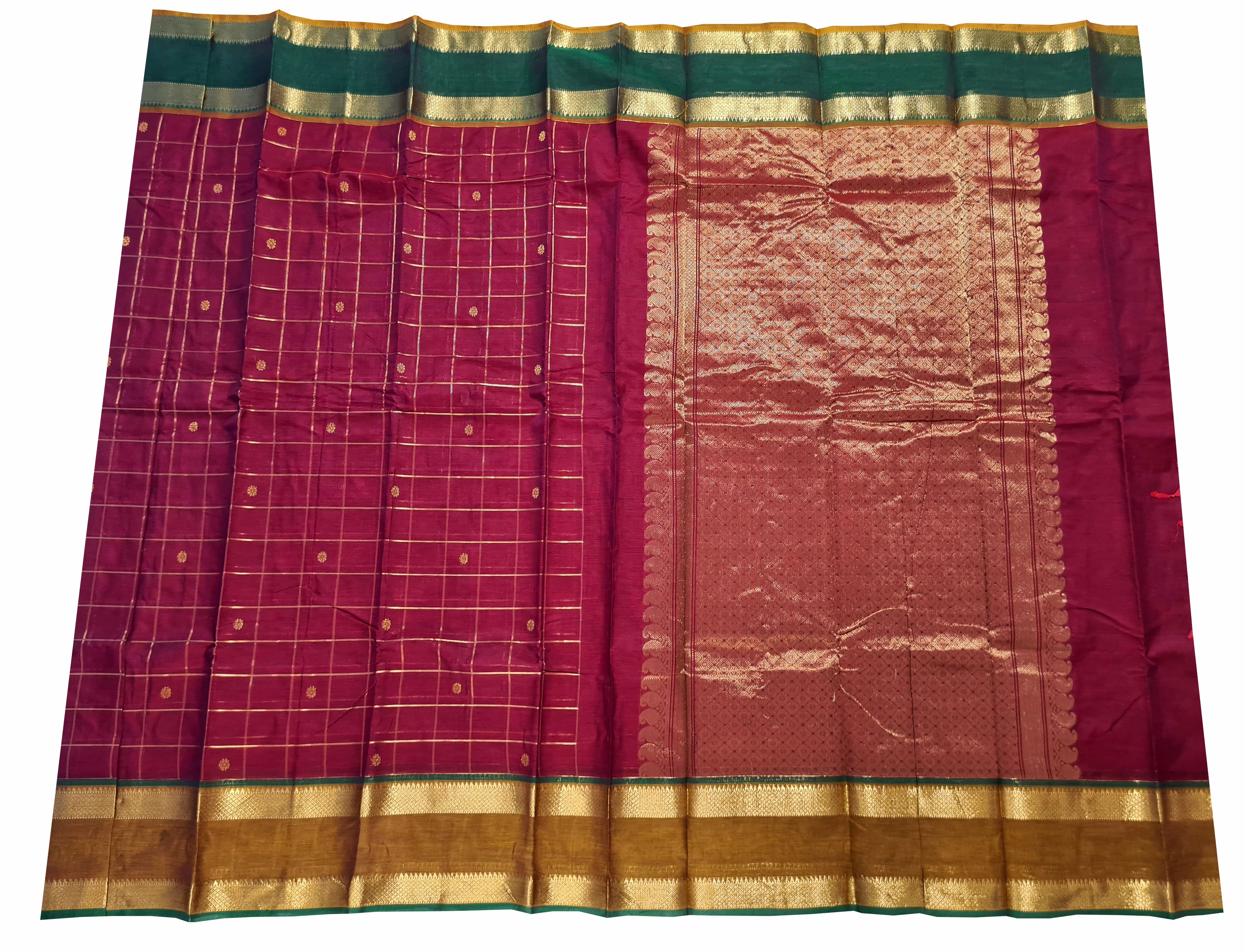 Kanchipuram Pure Cotton Sarees