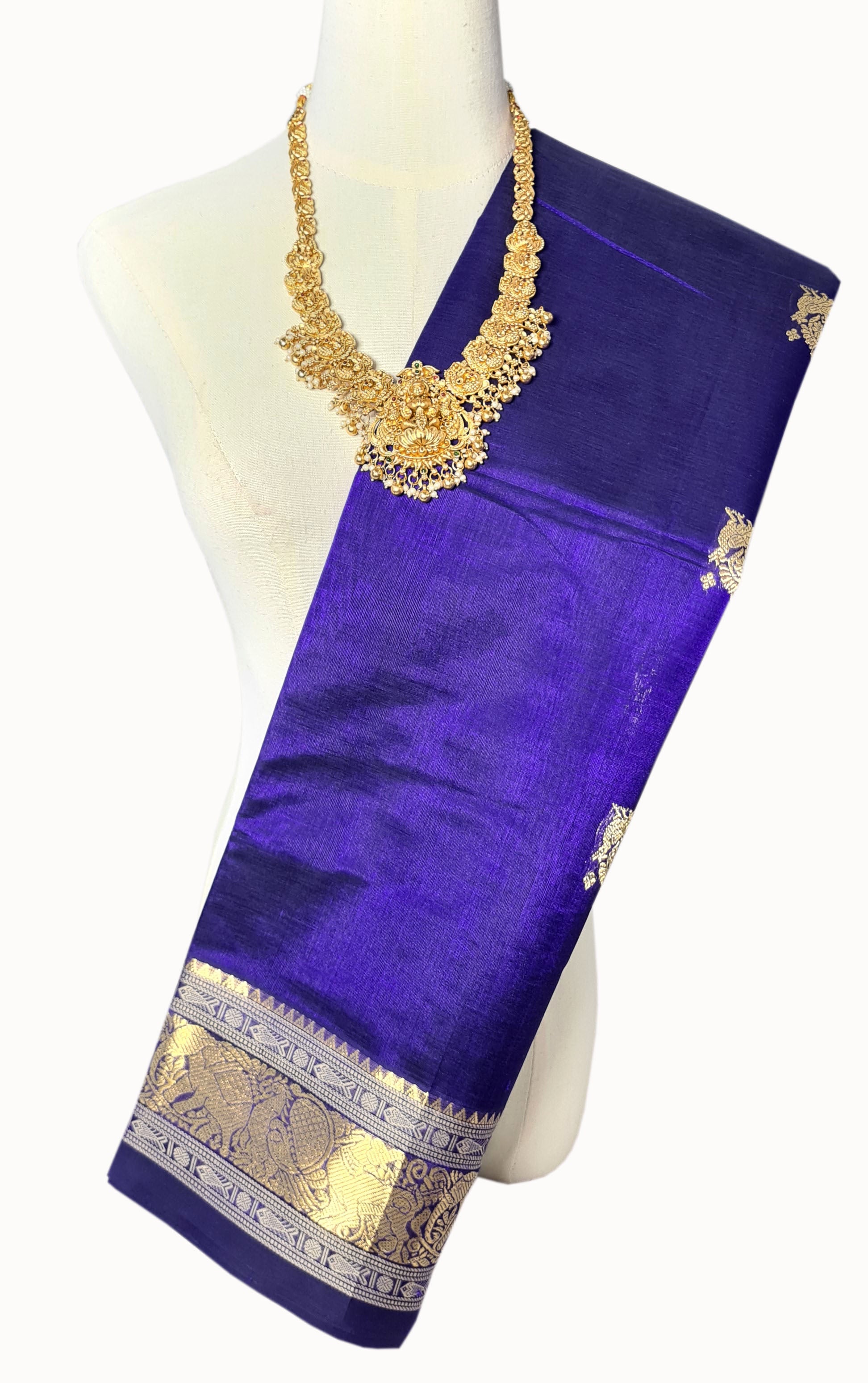 Kanchipuram Pure Silk Cotton Saree
