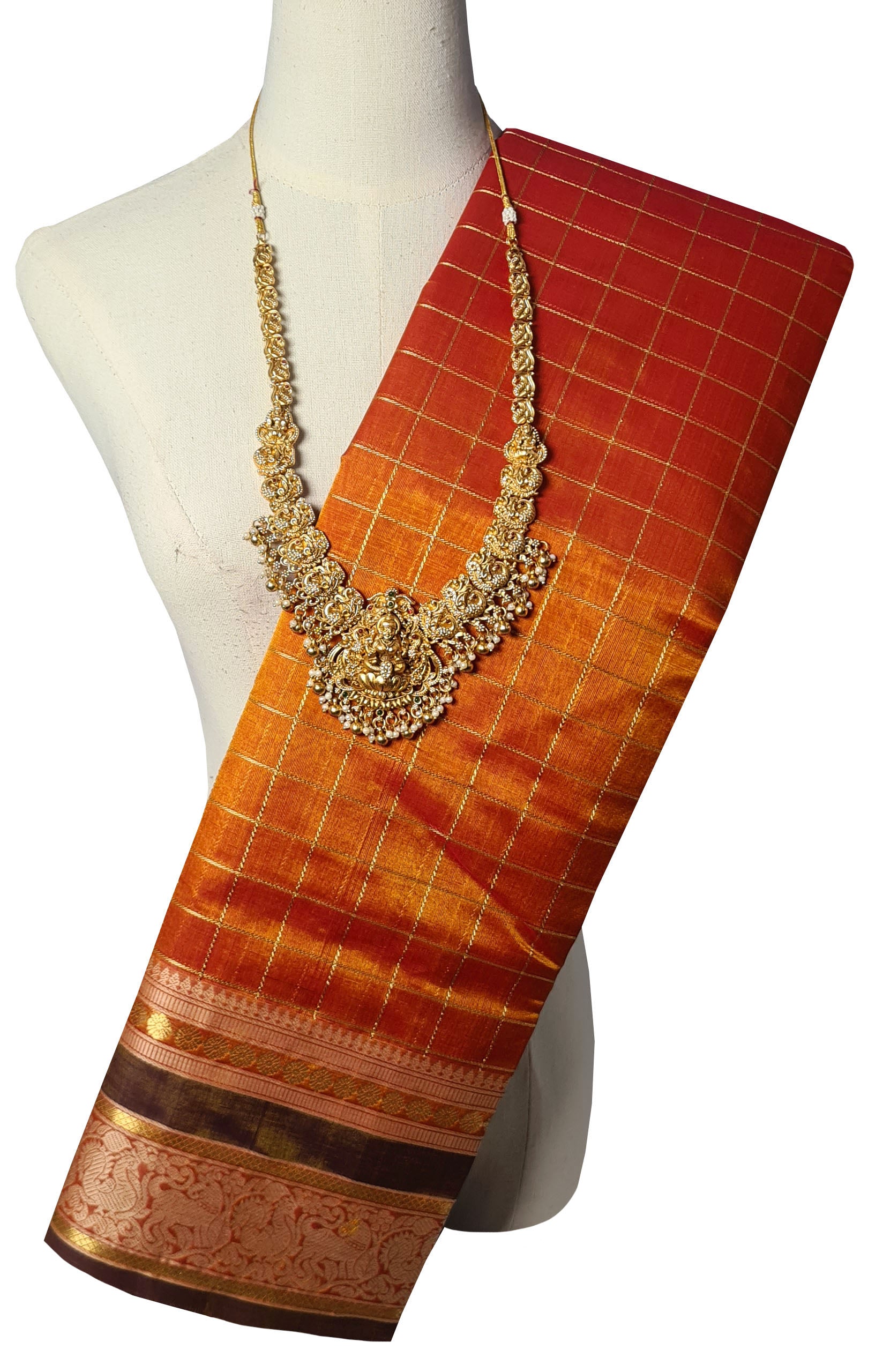 Kanchipuram Pure Silk Cotton Saree