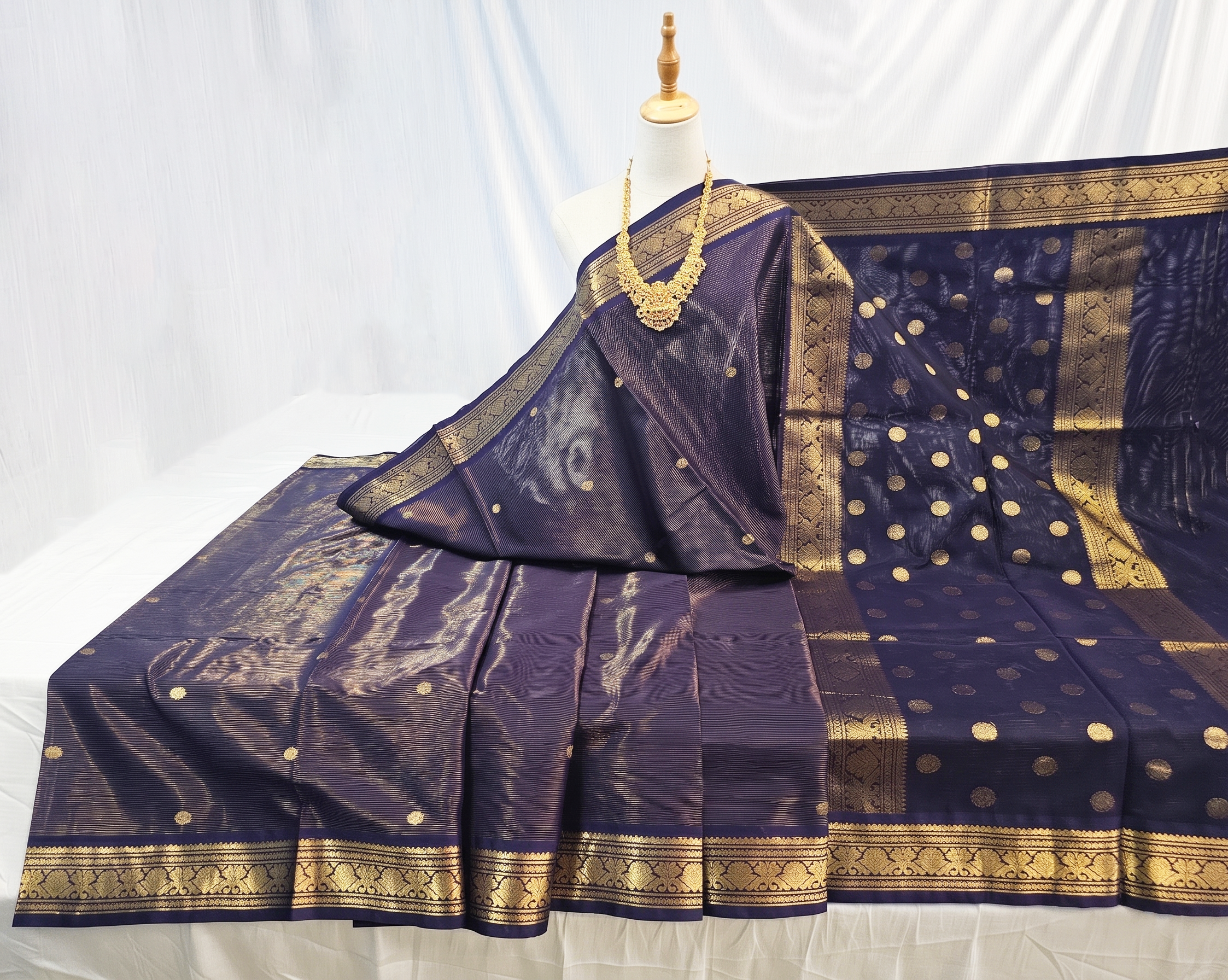 Kanchipuram Pure Silk Cotton Saree