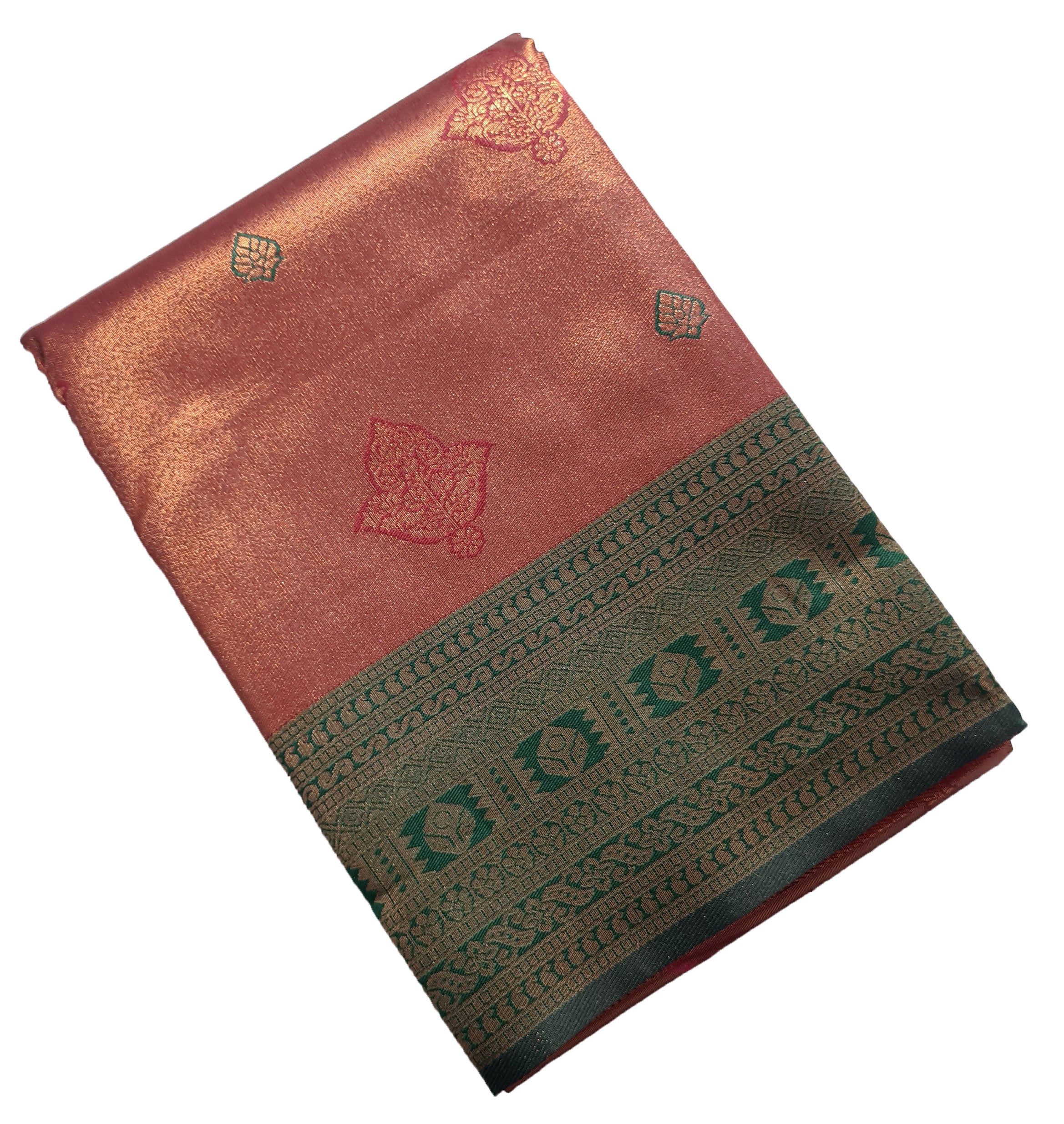 Antique Zari Butta Silk Saree