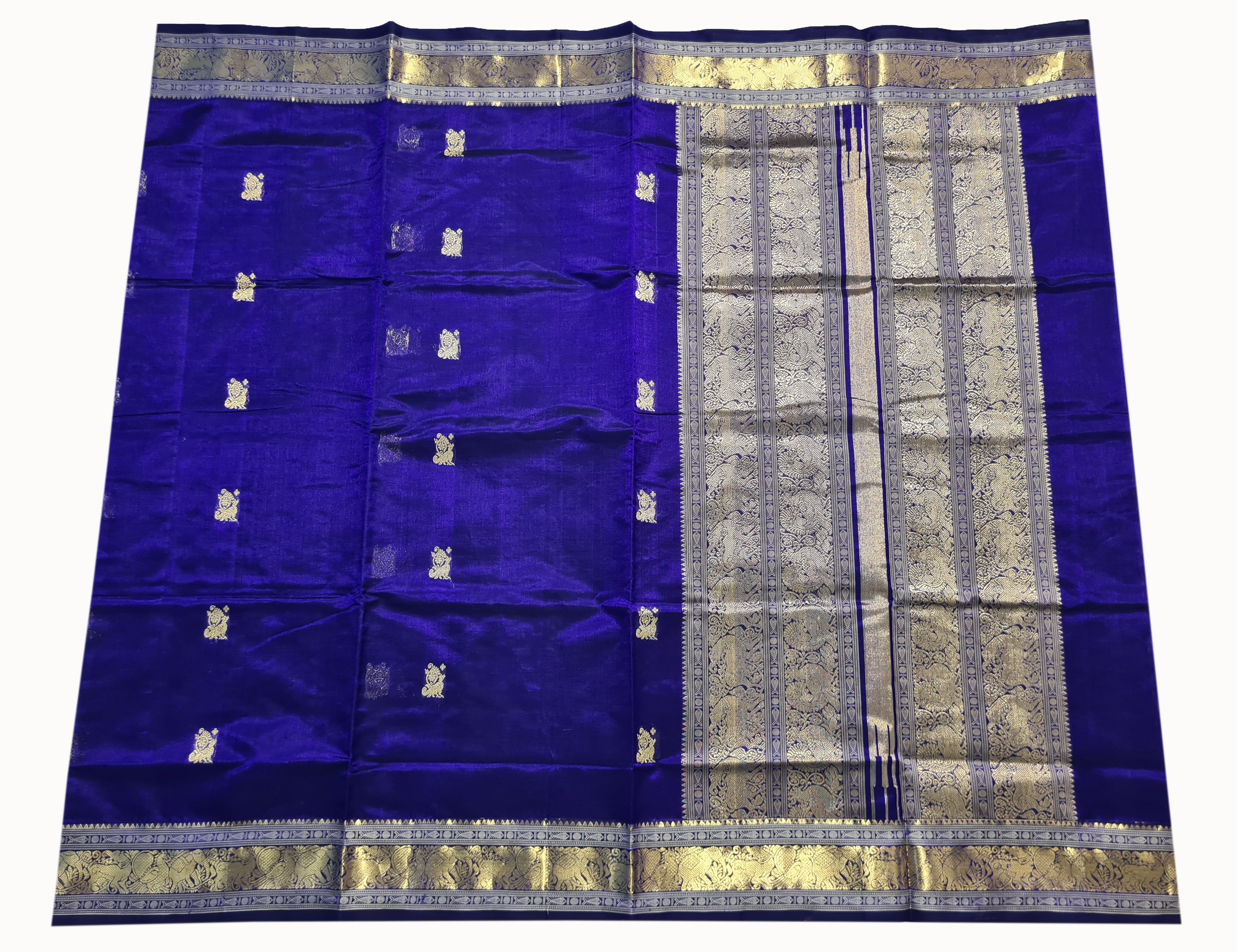Kanchipuram Pure Silk Cotton Saree
