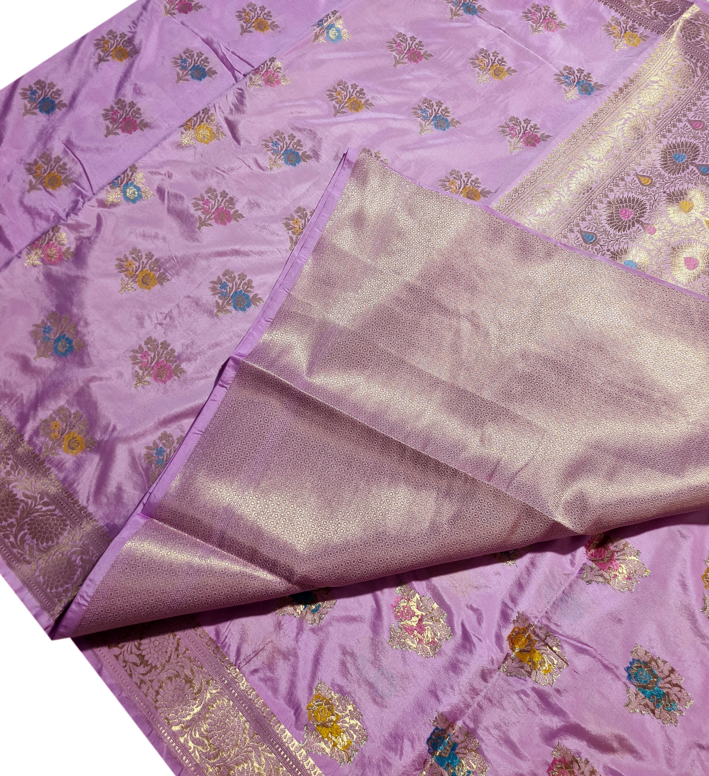 Banarasi Katan Mashru Sarees