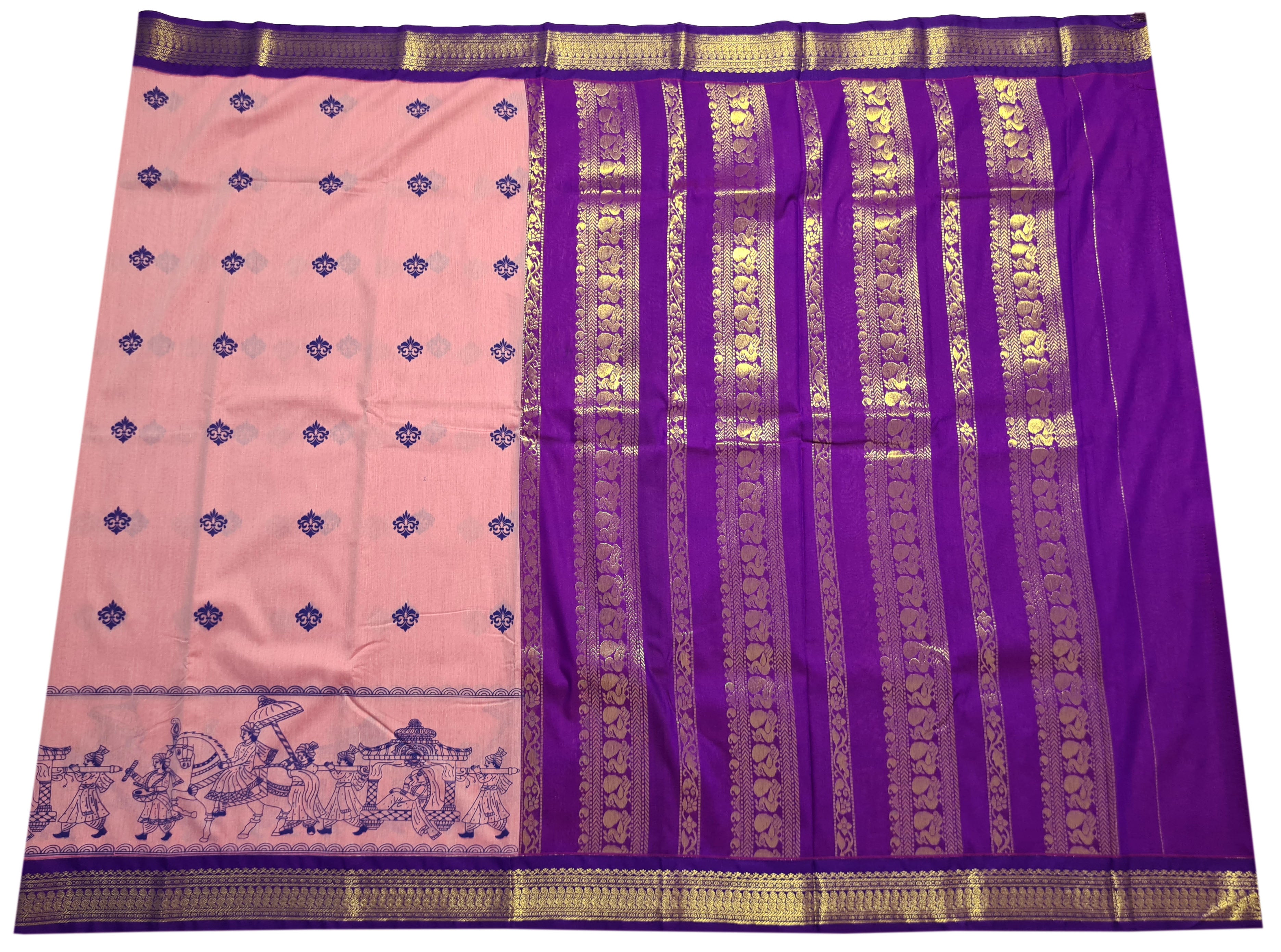 Vairaoosi Agarlic Cotton Silk Sarees