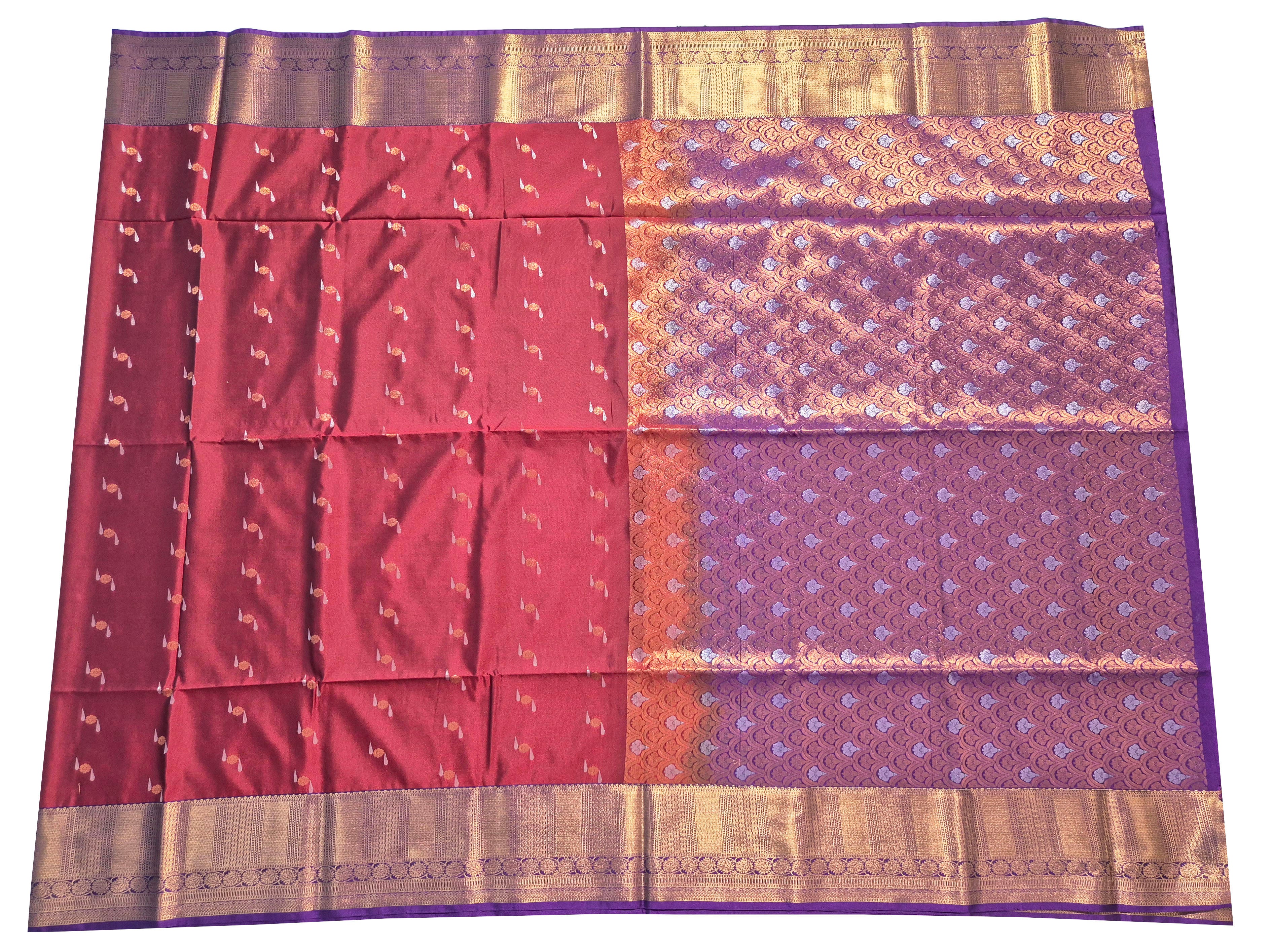 Kanchi Vegan Silk Saree
