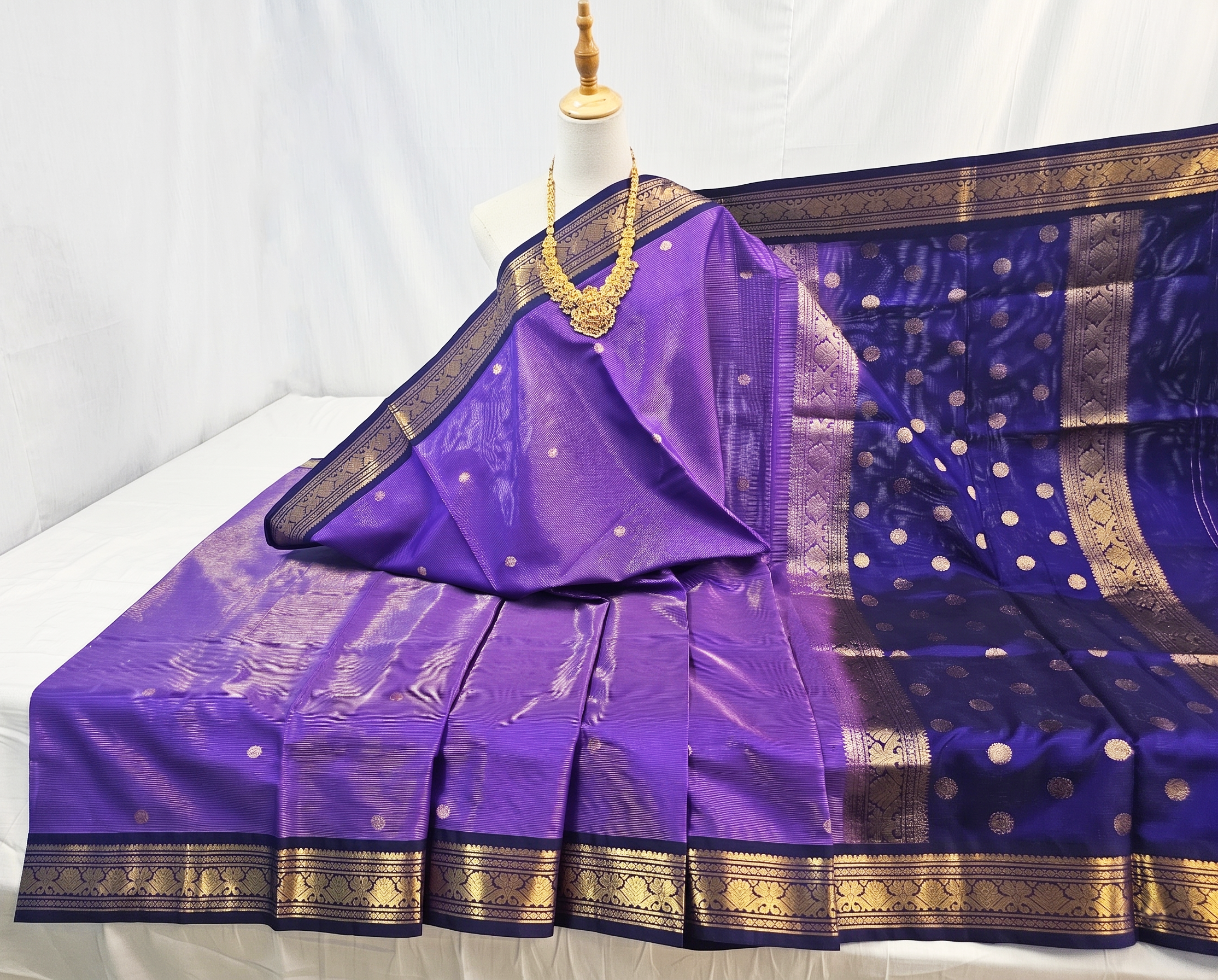 Kanchipuram Pure Silk Cotton Saree