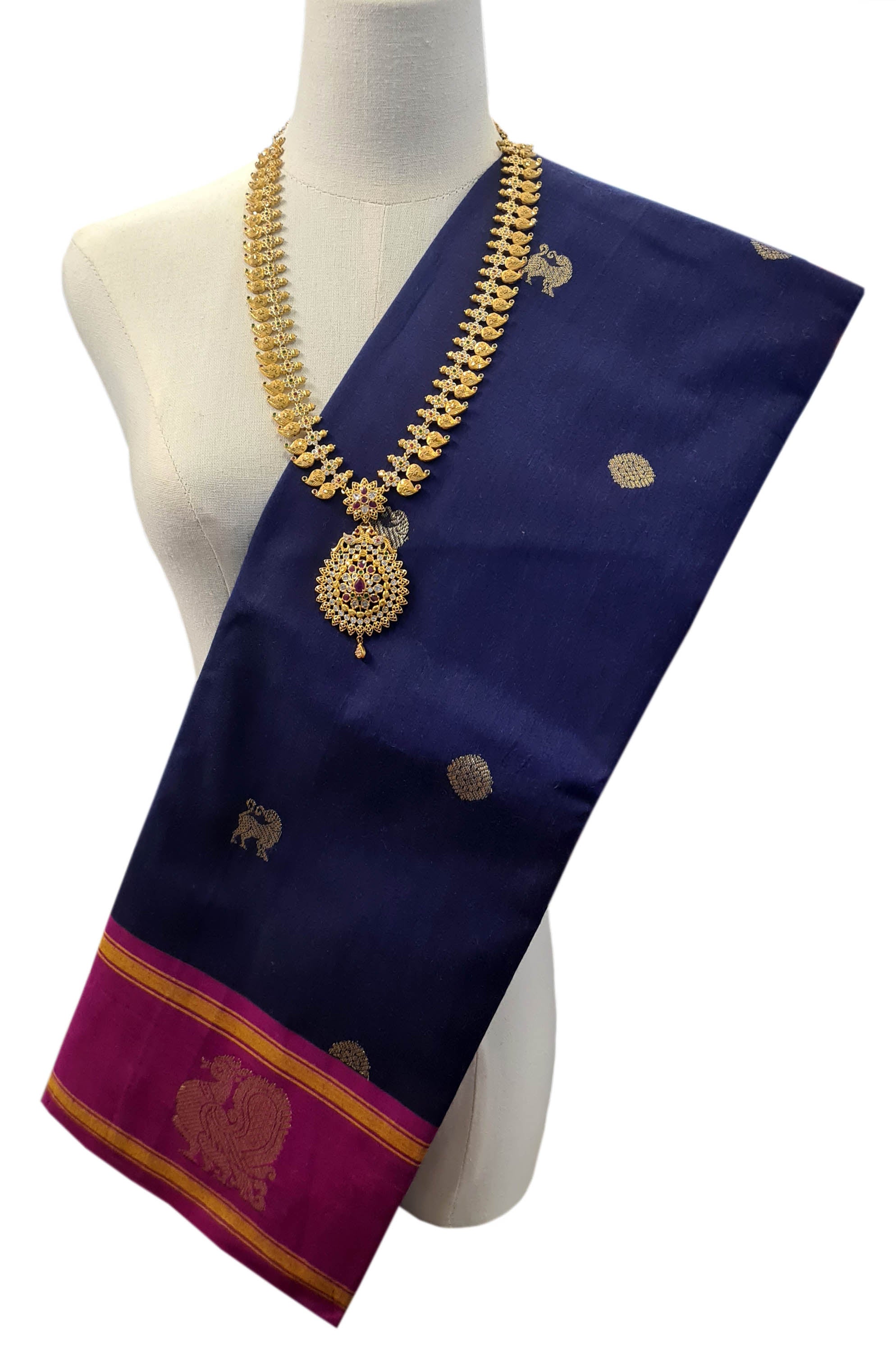 Semi Handloom Rich Pallu Cotton Sarees