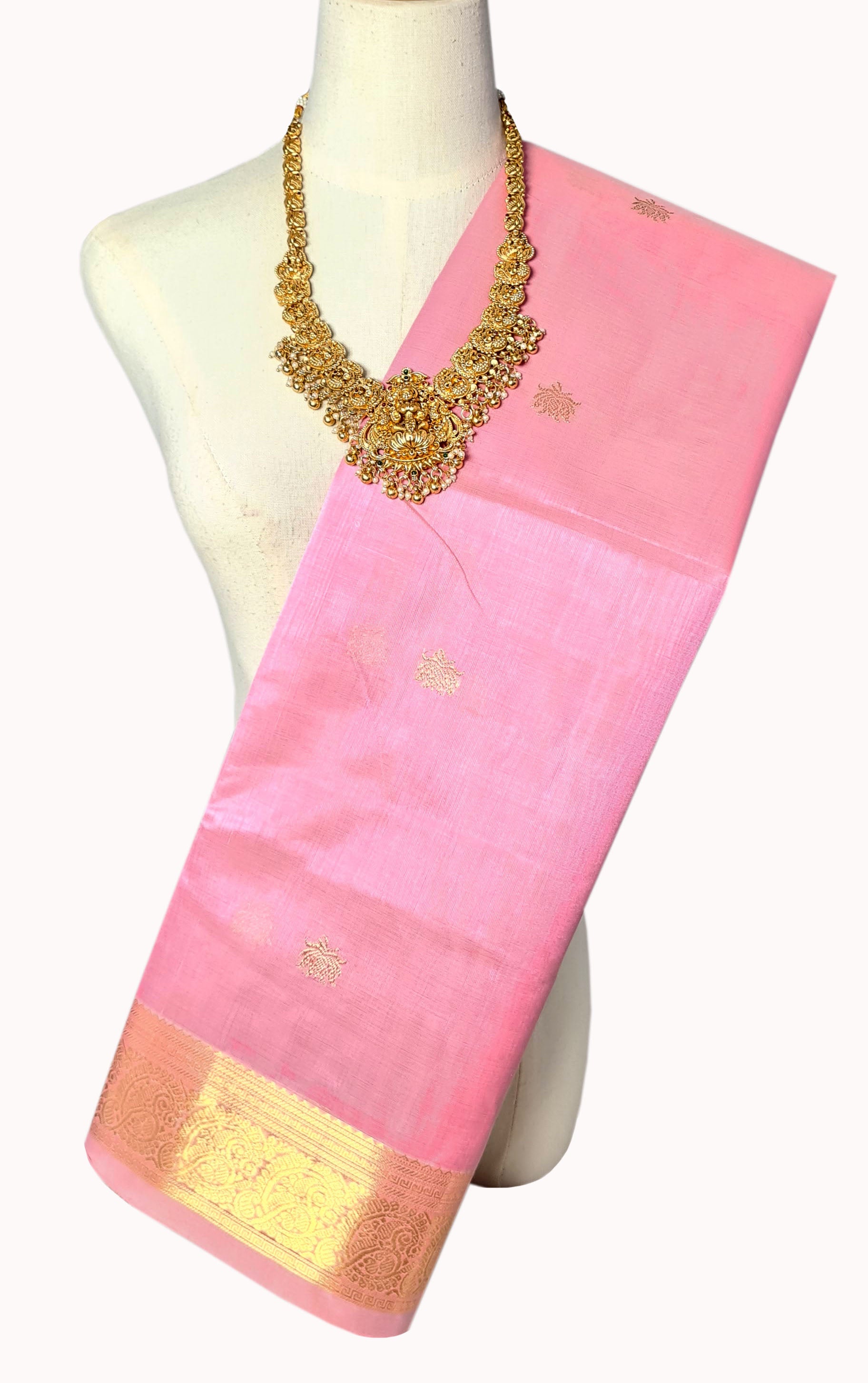 Kanchipuram Pure Silk Cotton Saree