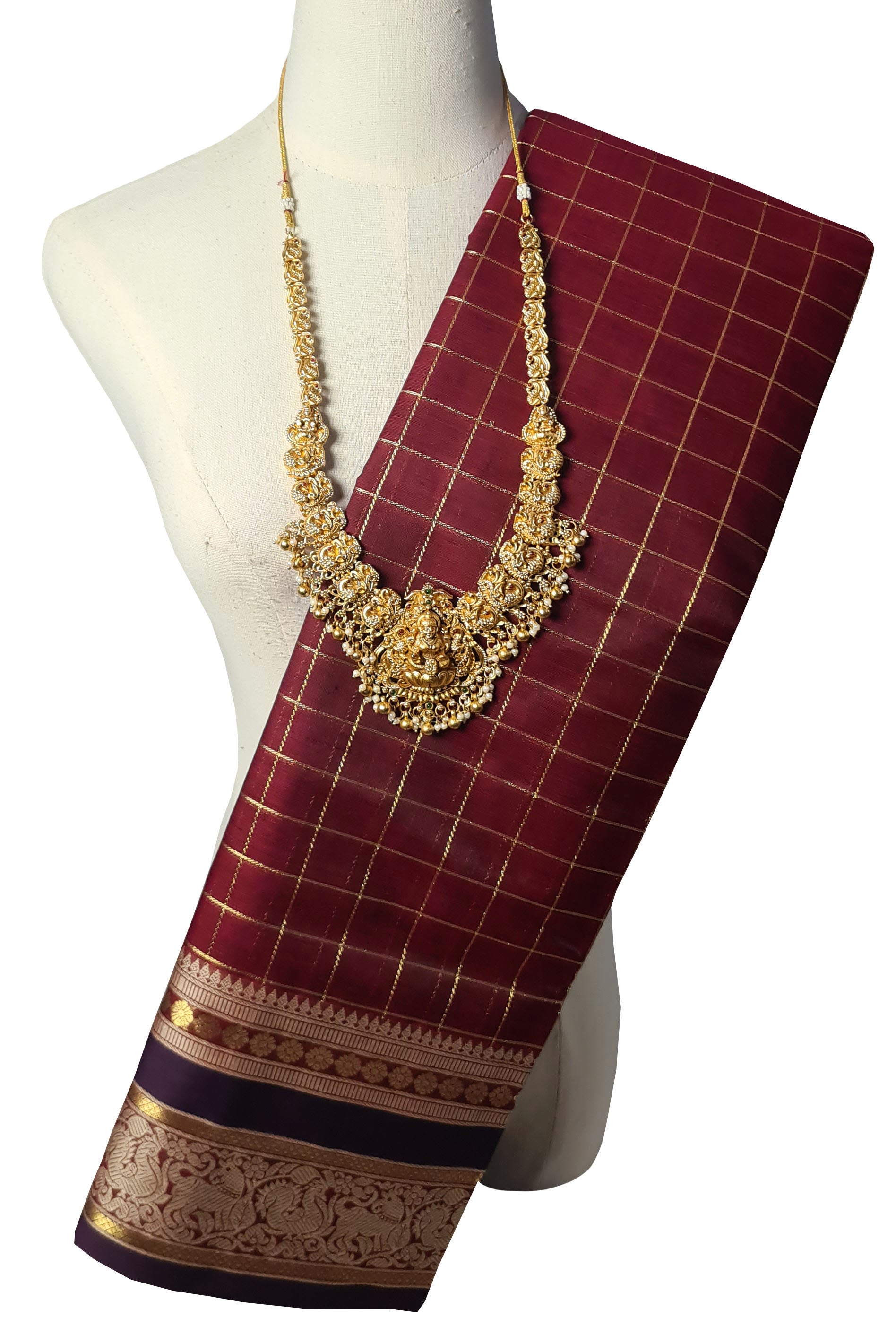 Kanchipuram Pure Silk Cotton Saree