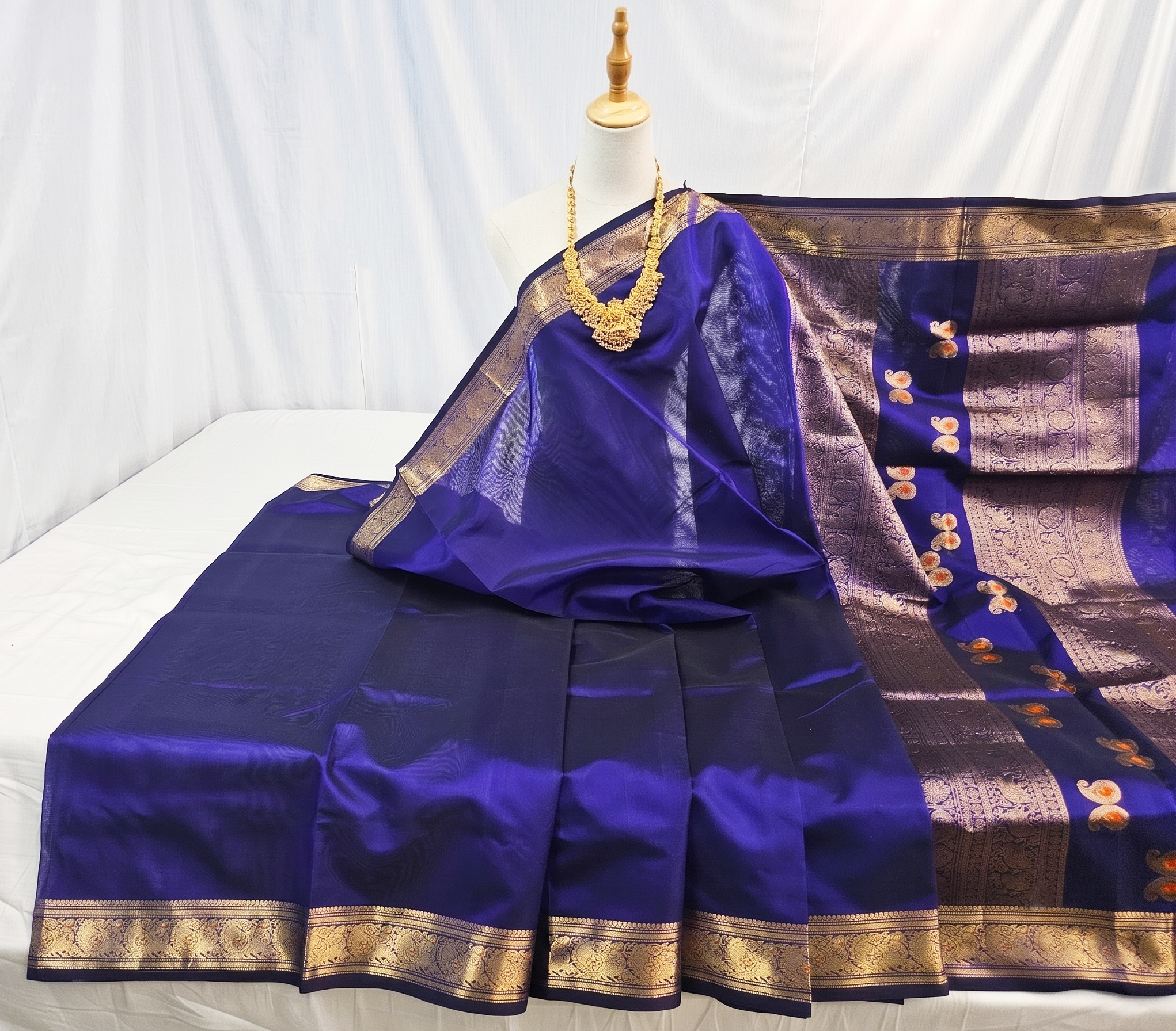 Kanchipuram Pure Silk Cotton Saree