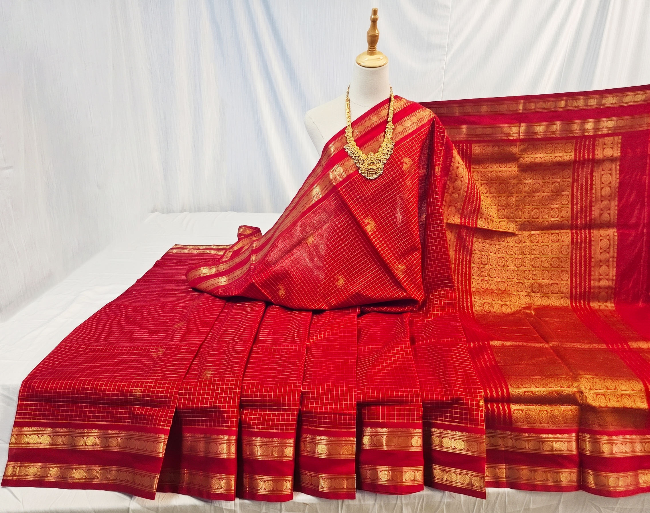 Kanchipuram Pure Silk Cotton Saree