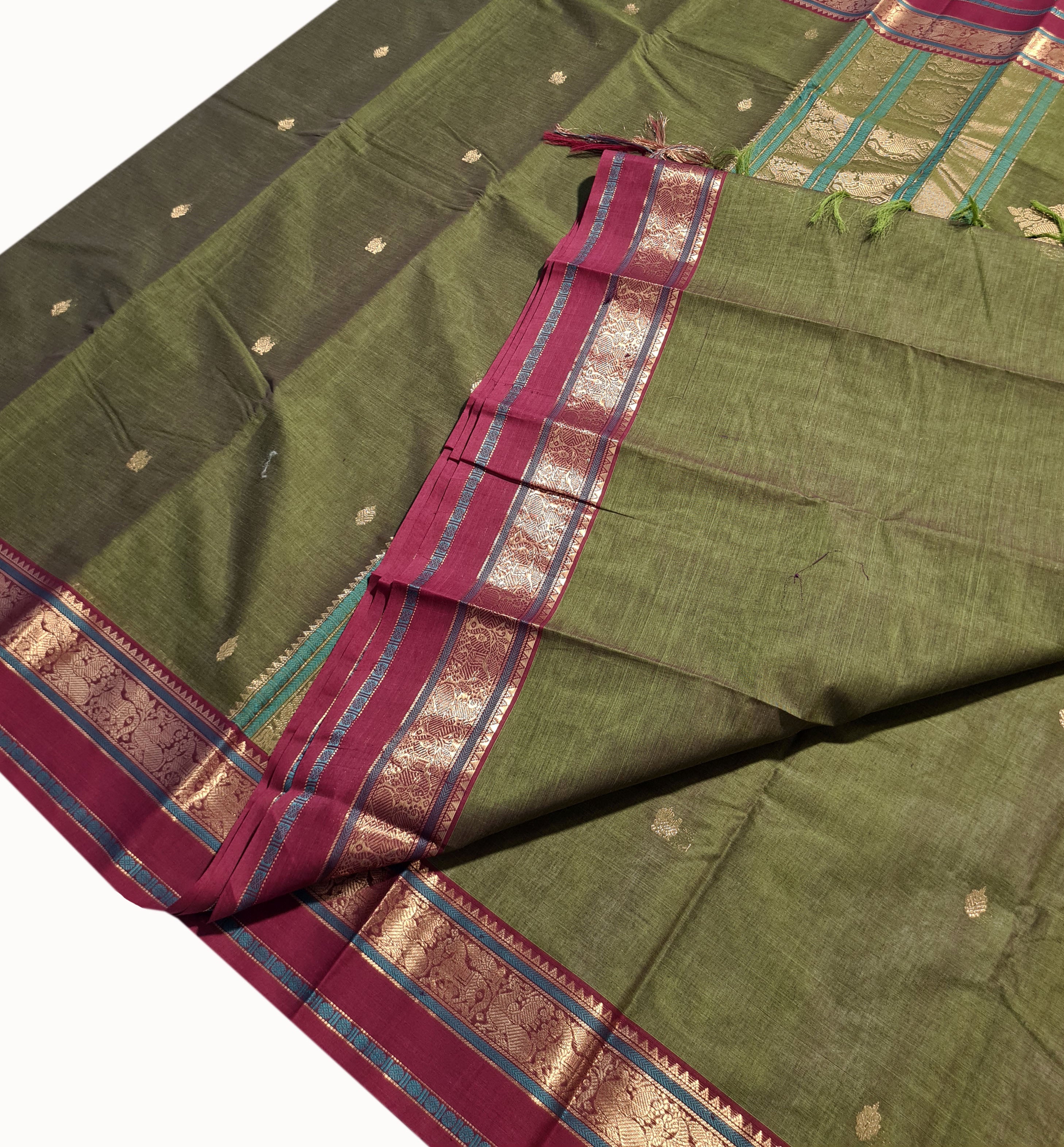 Kanchipuram Pure Cotton Sarees