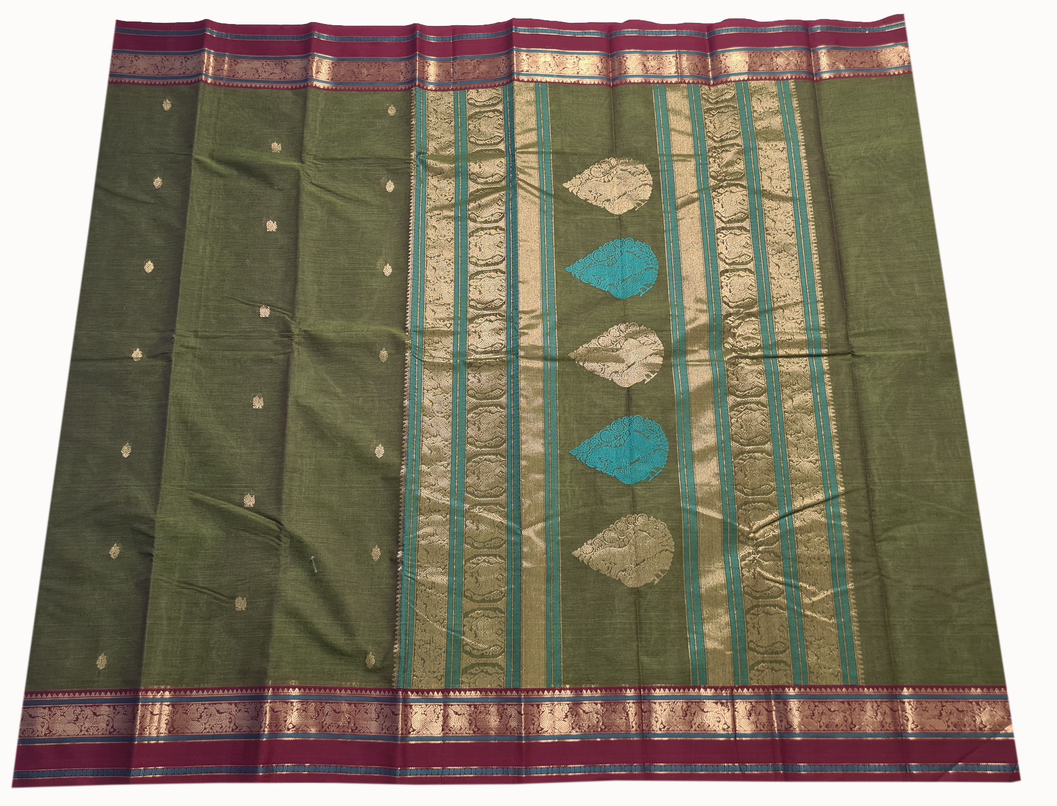 Kanchipuram Pure Cotton Sarees