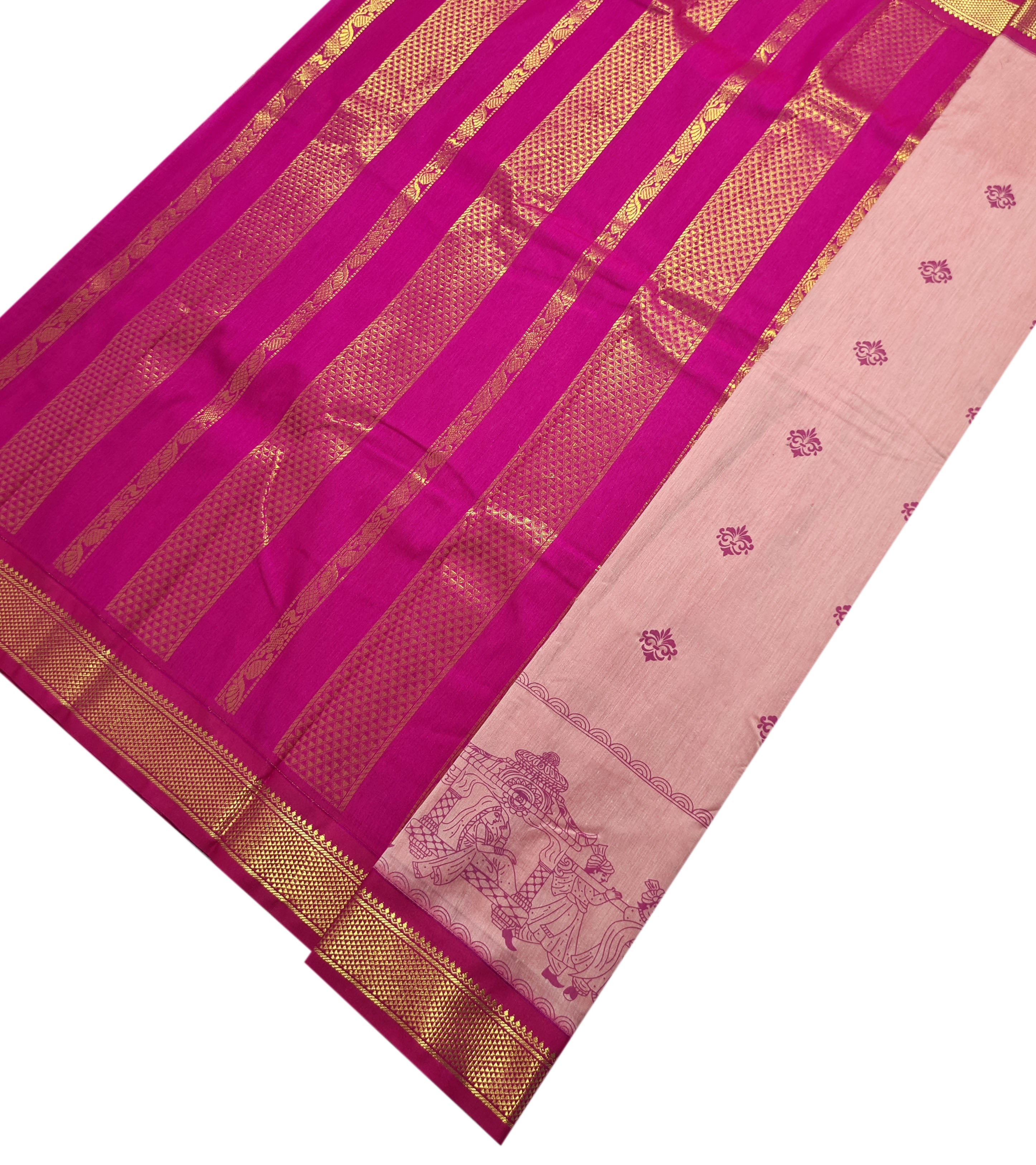 Agarlic Cotton Silk Sarees