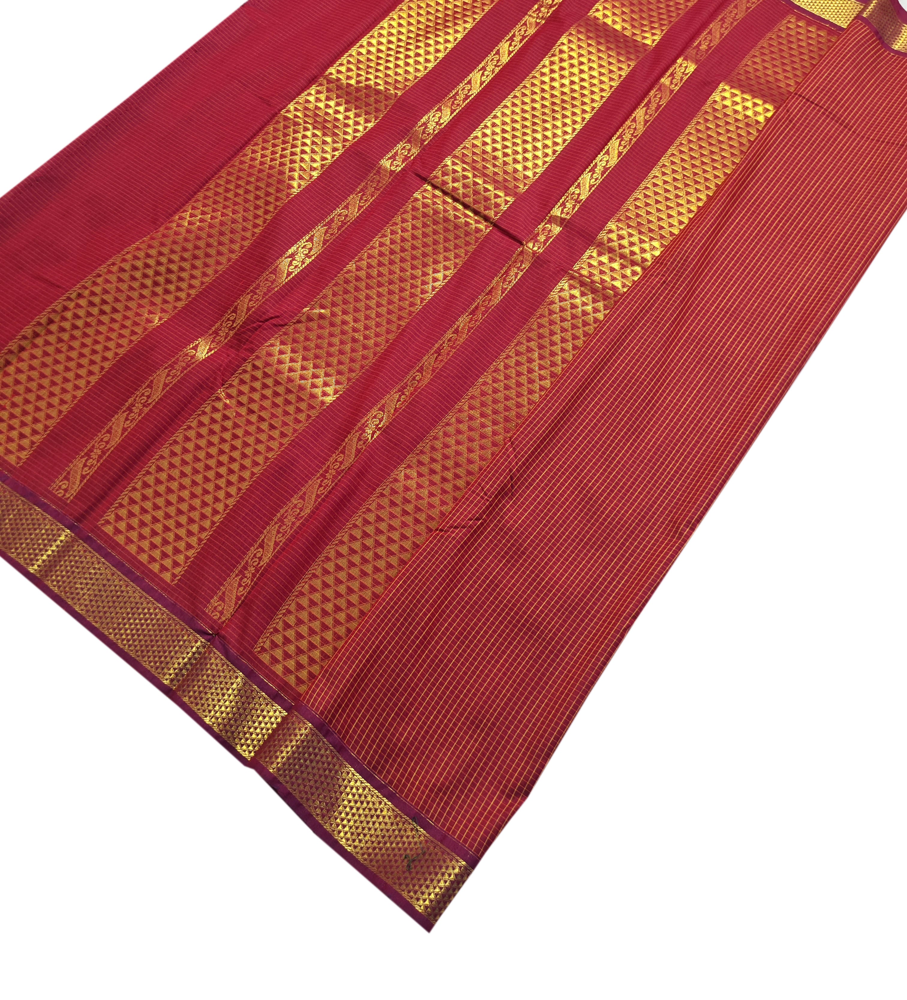Vairaoosi Agarlic Cotton Silk Sarees