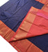 Kanchi Vegan Silk Saree With Contrast Blouse and Rich Jari Pallu