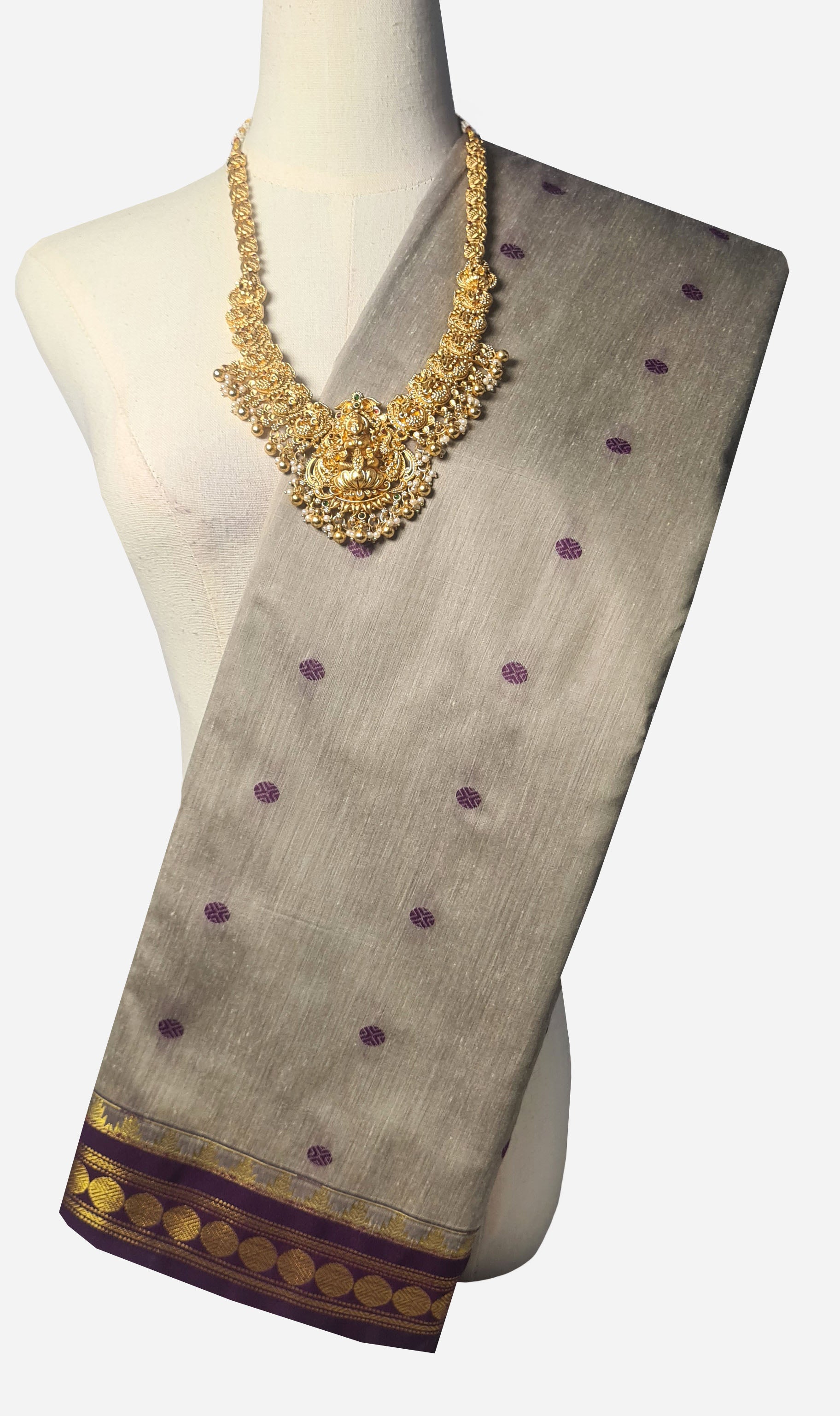 Vairaoosi Agarlic Cotton Silk Sarees