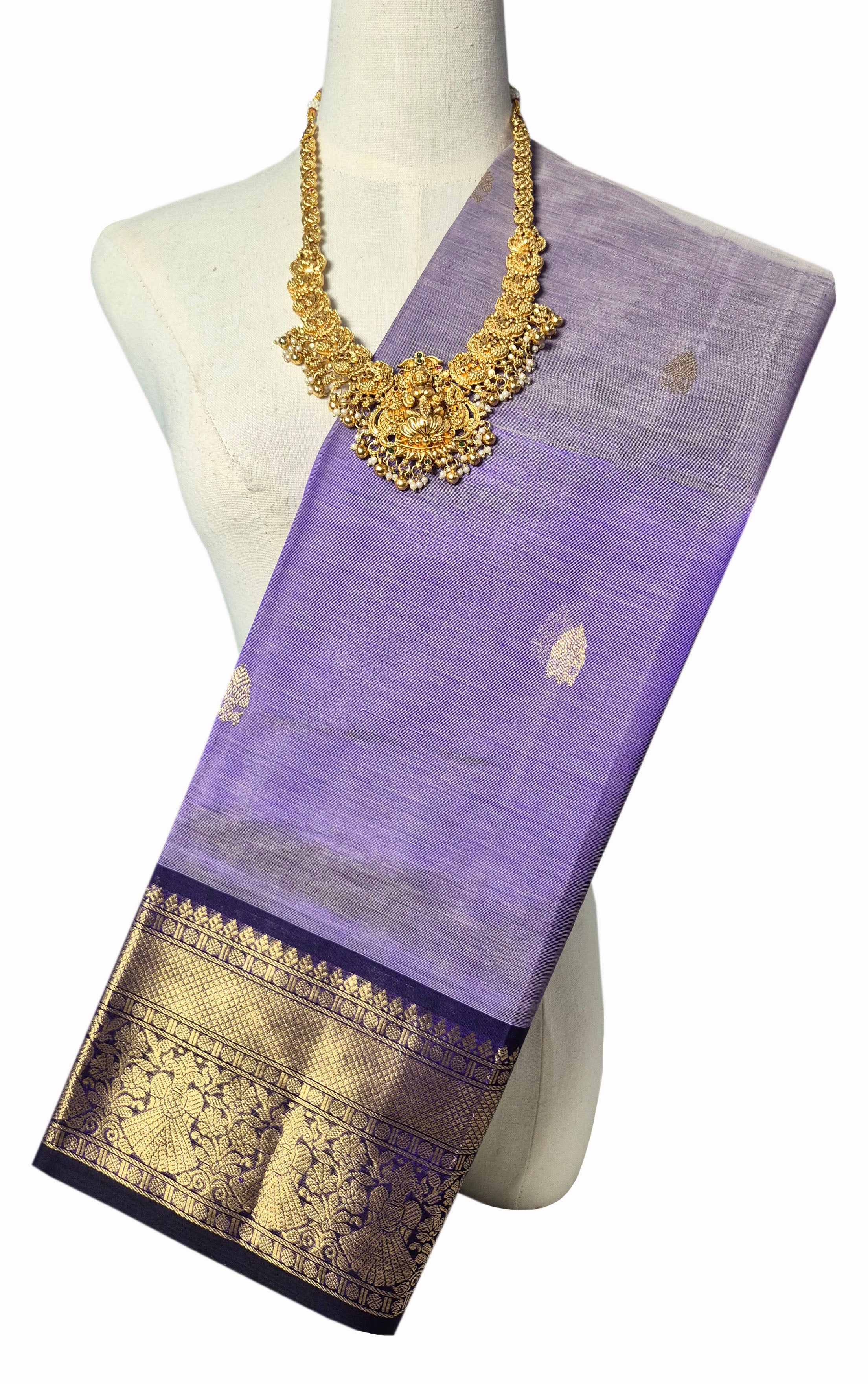Kanchipuram Pure Silk Cotton Saree