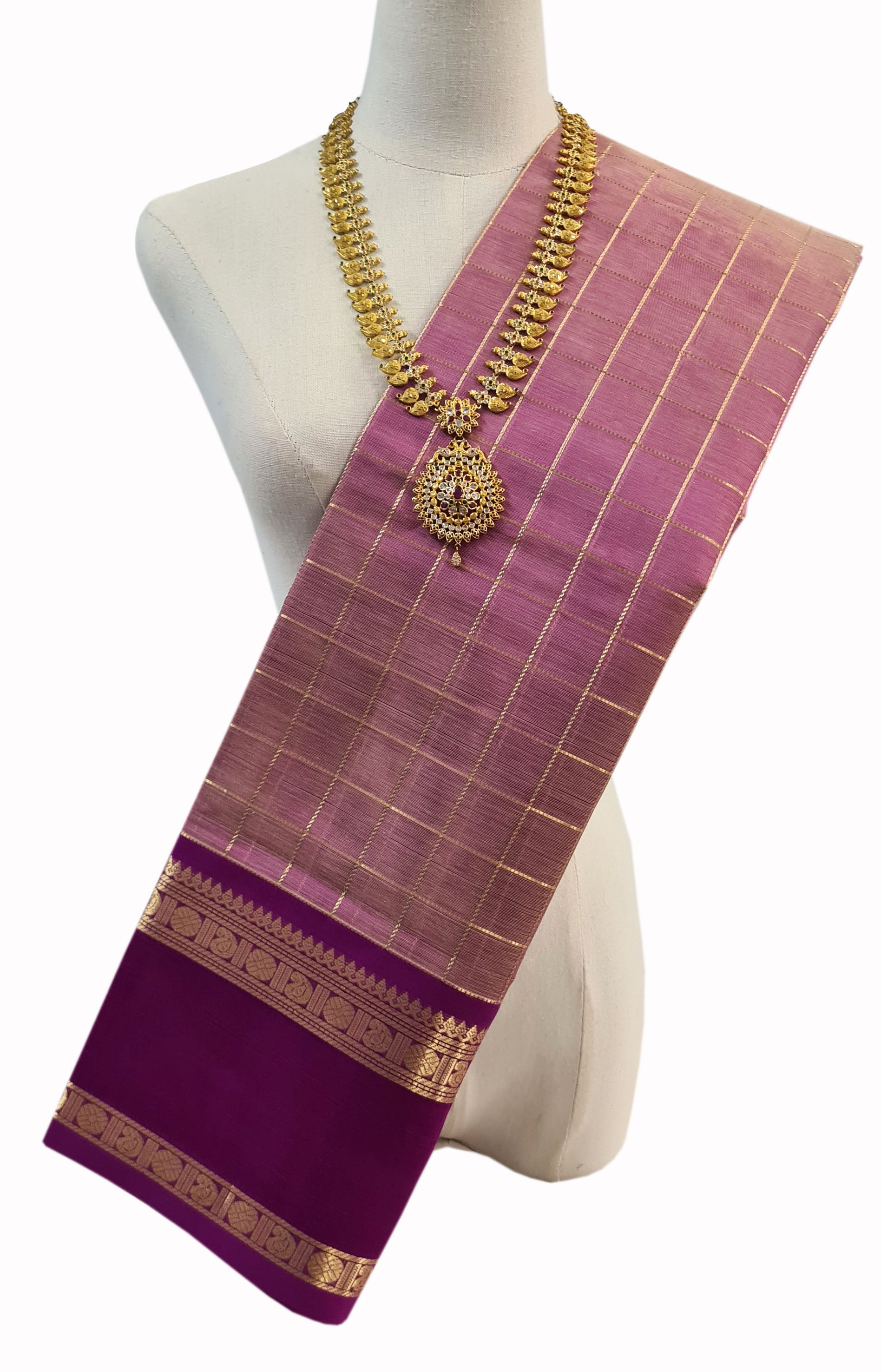 Kanchipuram Pure Silk Cotton Saree