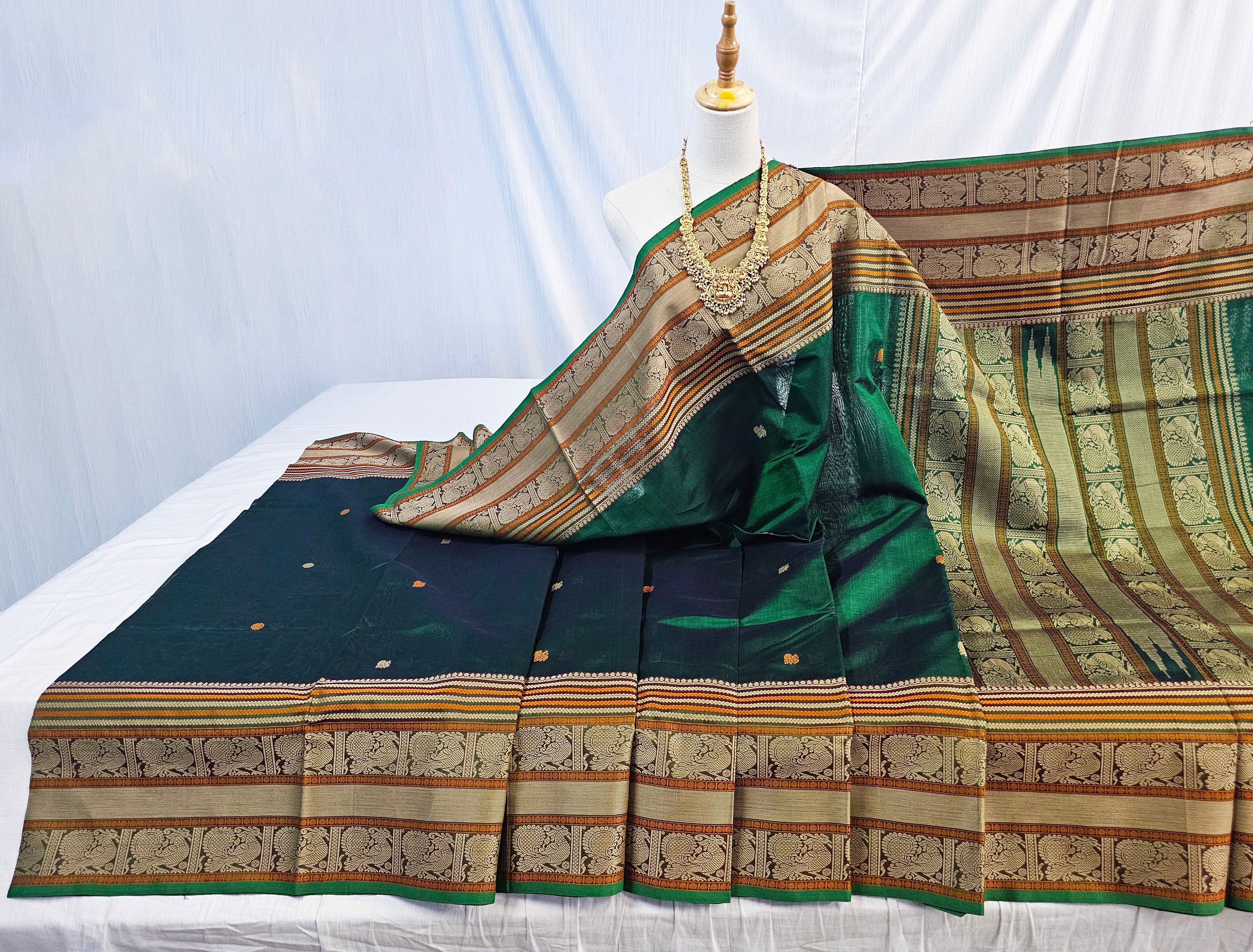 Kanchipuram Pure Silk Cotton Saree