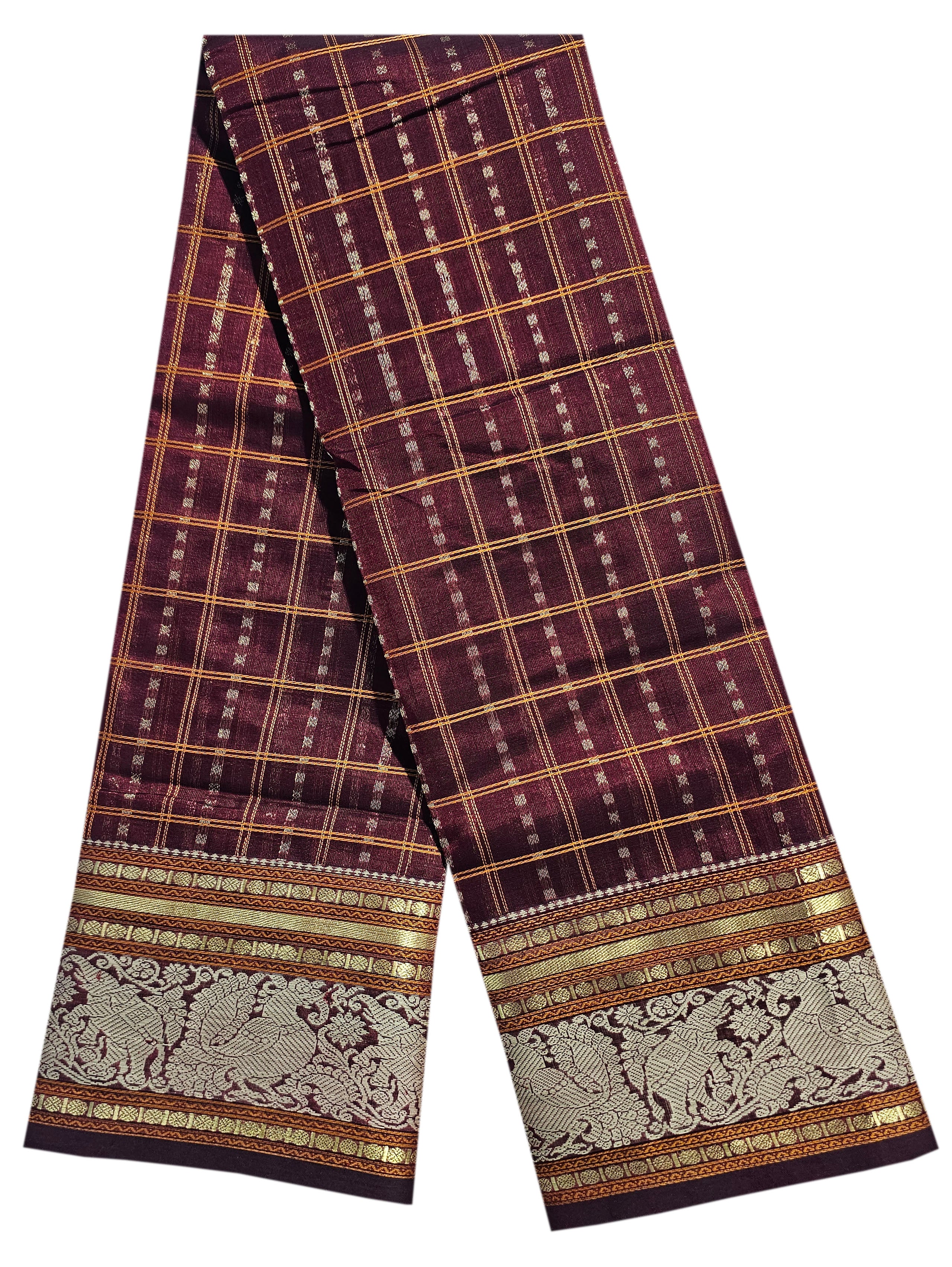 Kanchipuram Pure Silk Cotton Saree