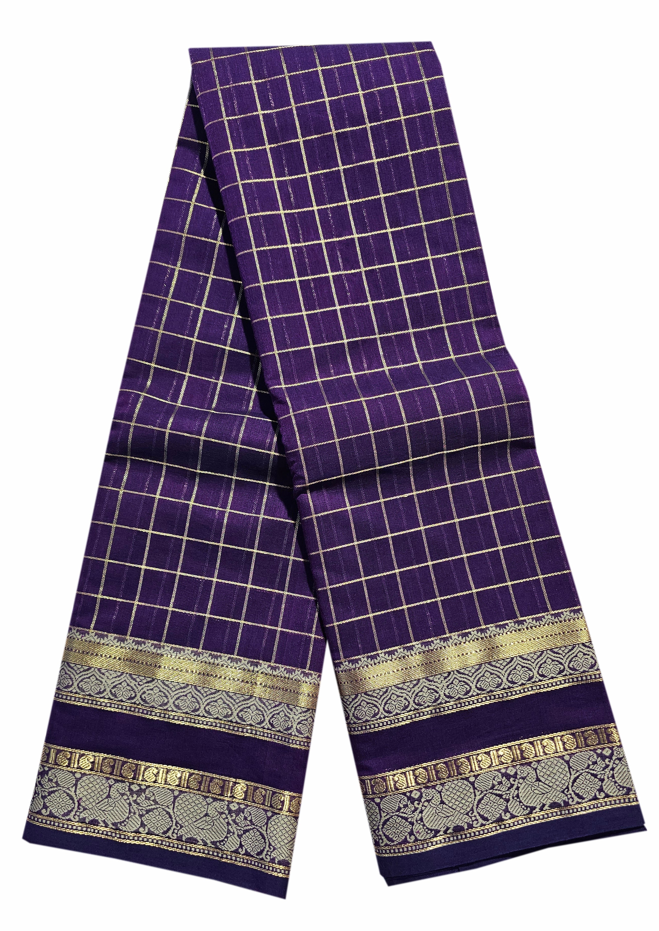 Kanchipuram Rich pallu Cotton Saree