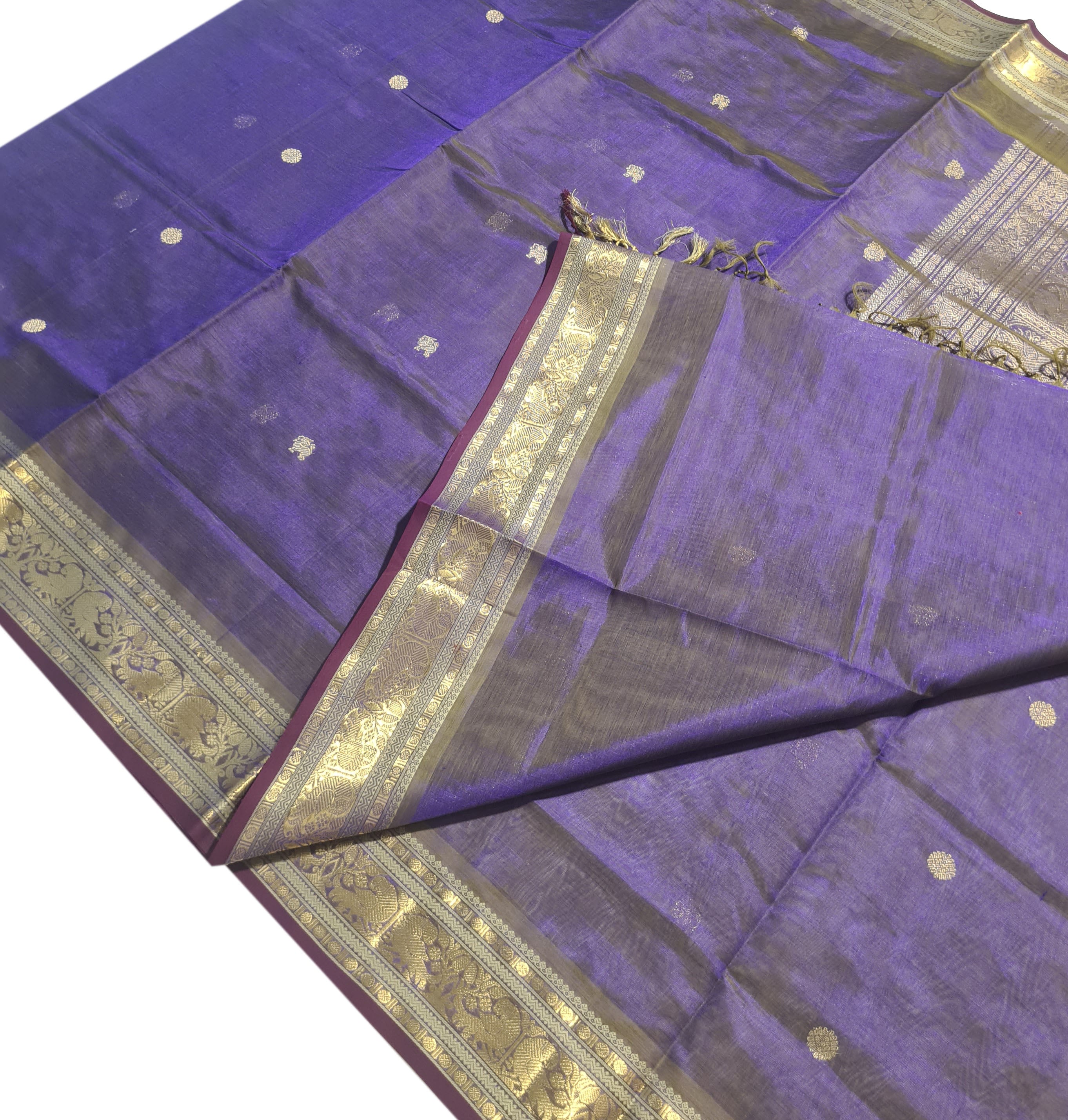 Kanchipuram Pure Silk Cotton Saree
