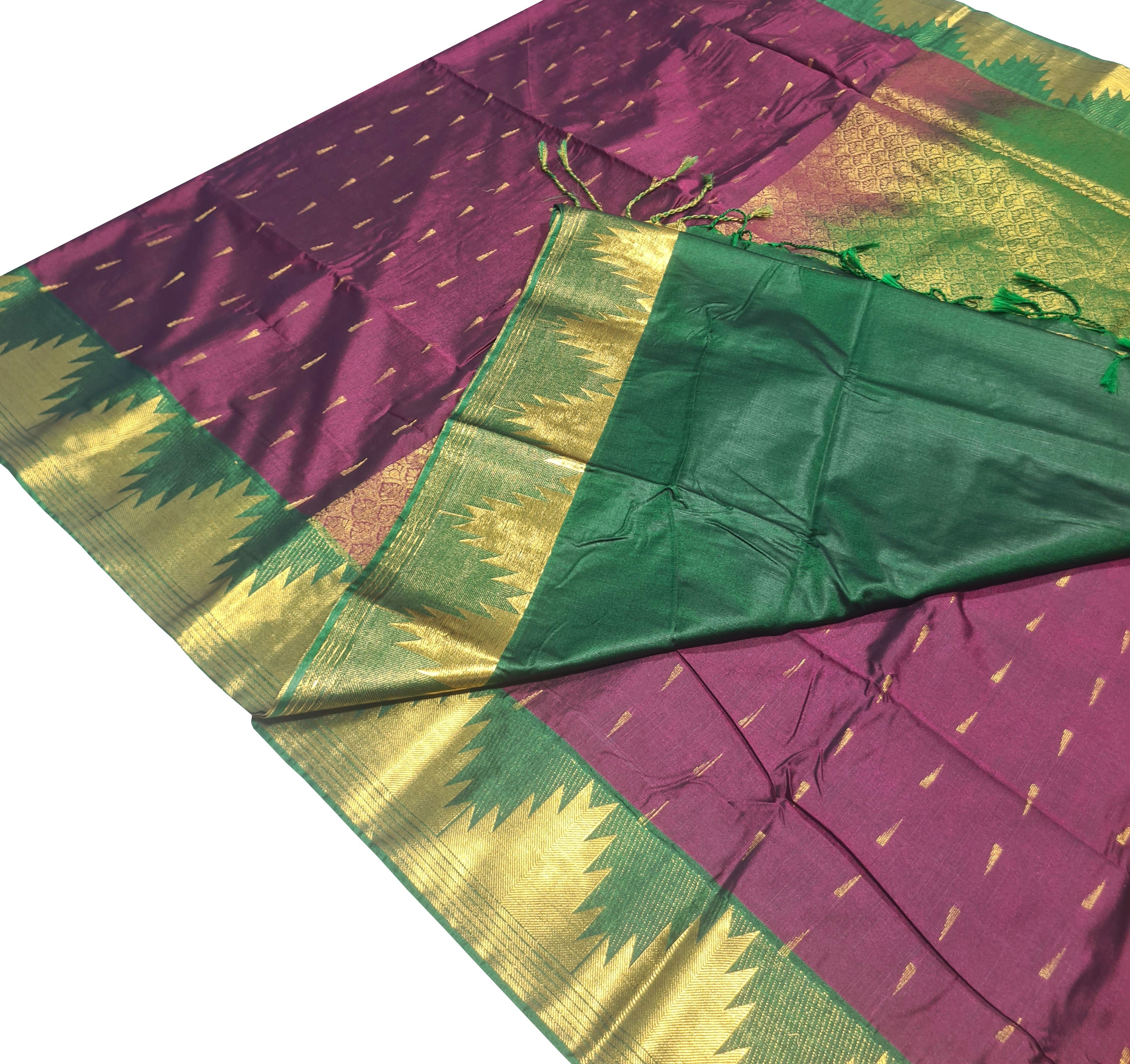 Kanchipuram Pure Soft Silk Saree