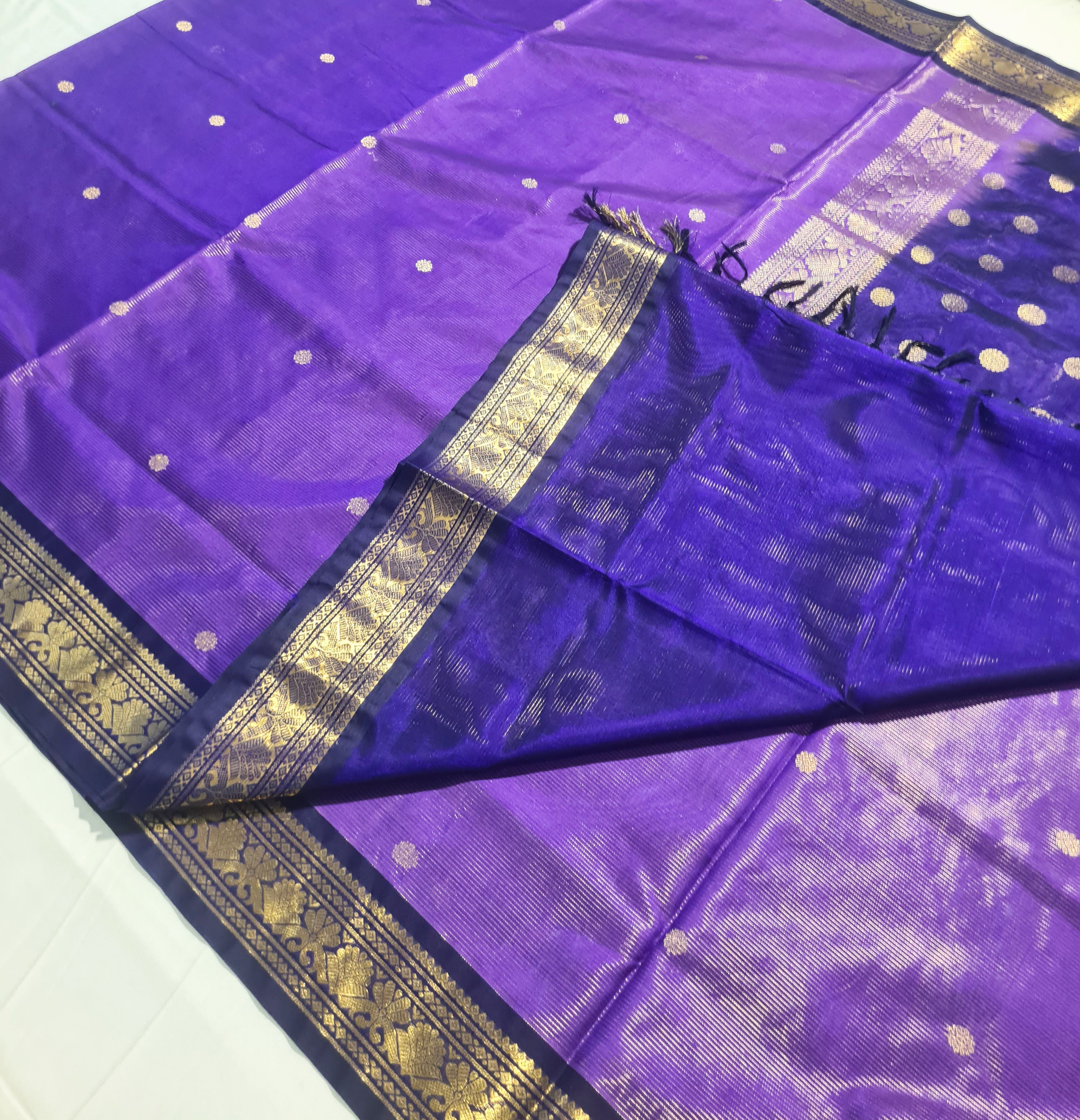 Kanchipuram Pure Silk Cotton Saree