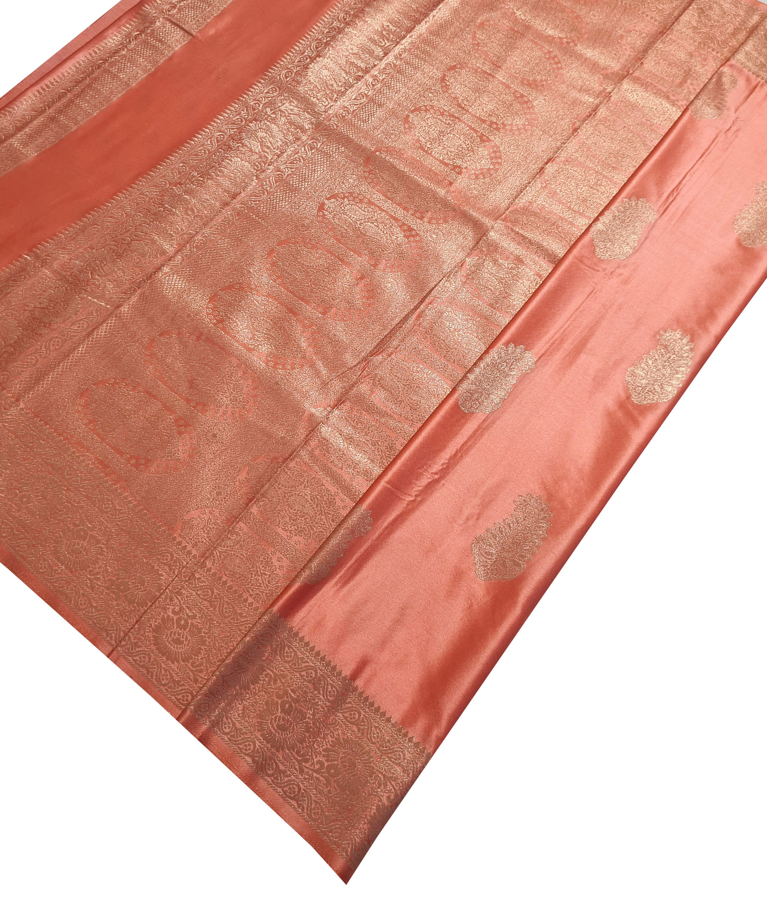Bengaluru Crape Antic Silk Meena Sarees