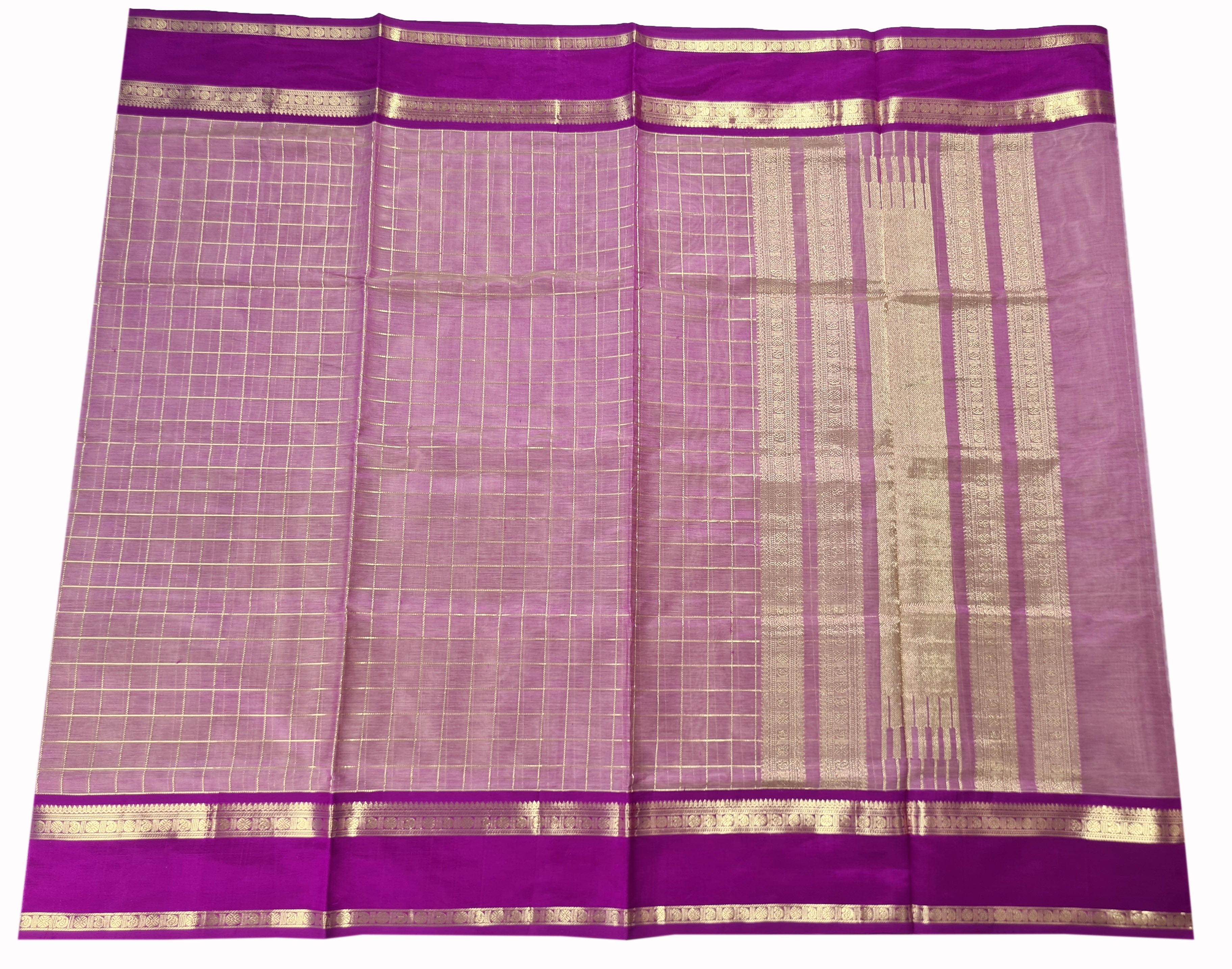Kanchipuram Pure Silk Cotton Saree