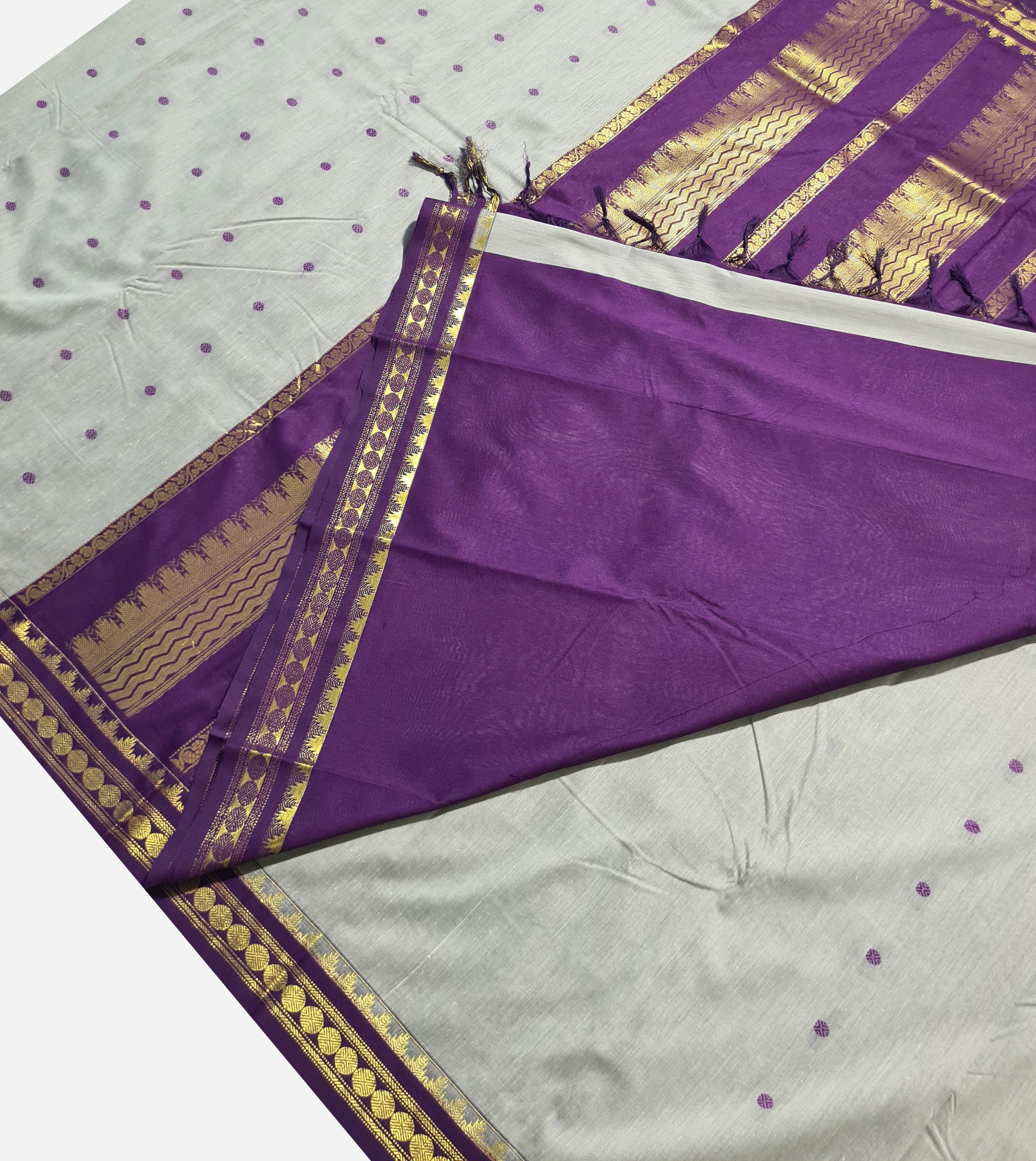 Vairaoosi Agarlic Cotton Silk Sarees