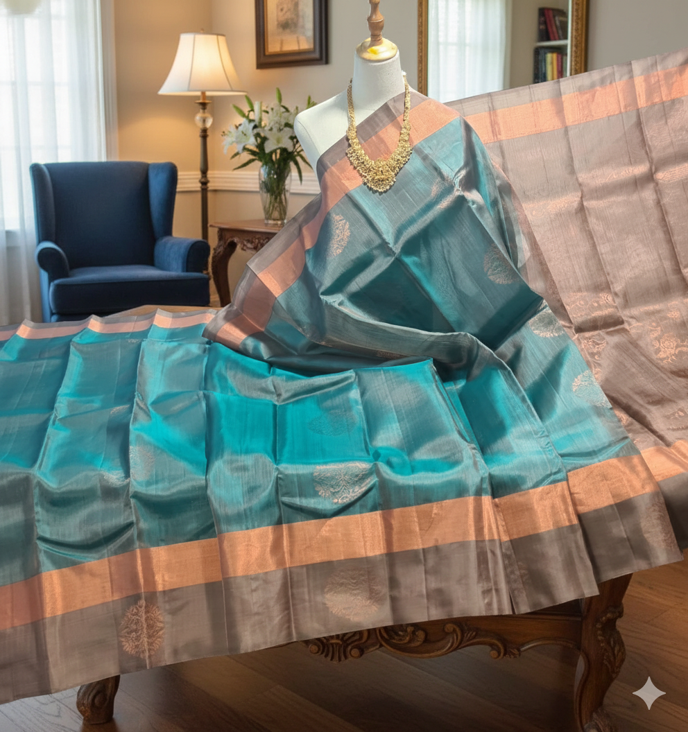 Kanchipuram Pure Soft Silk Saree