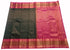 Kanchi Vegan Silk Saree With Contrast Blouse and Rich Jari Pallu