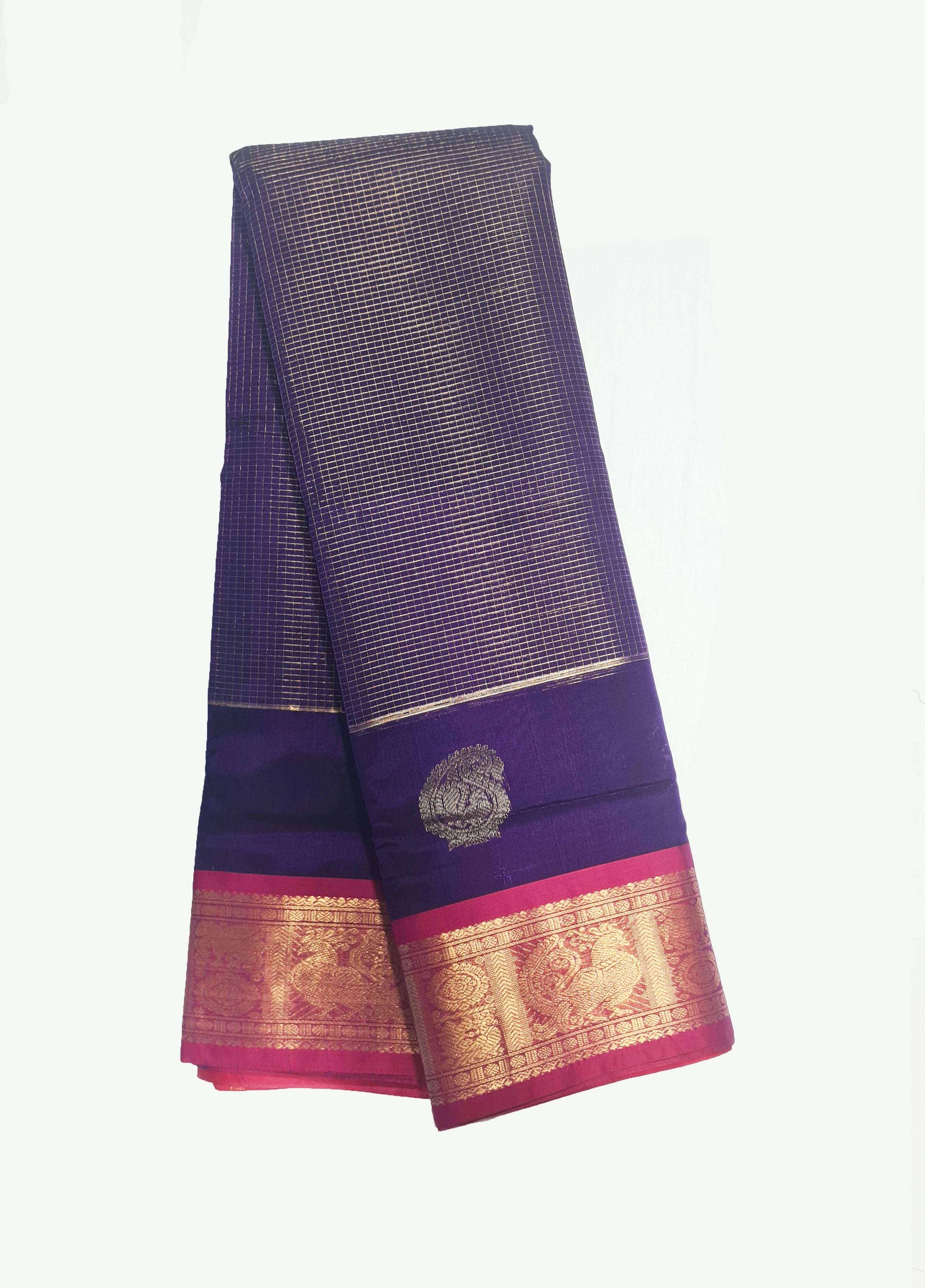 Kanchipuram Pure Silk Cotton Saree