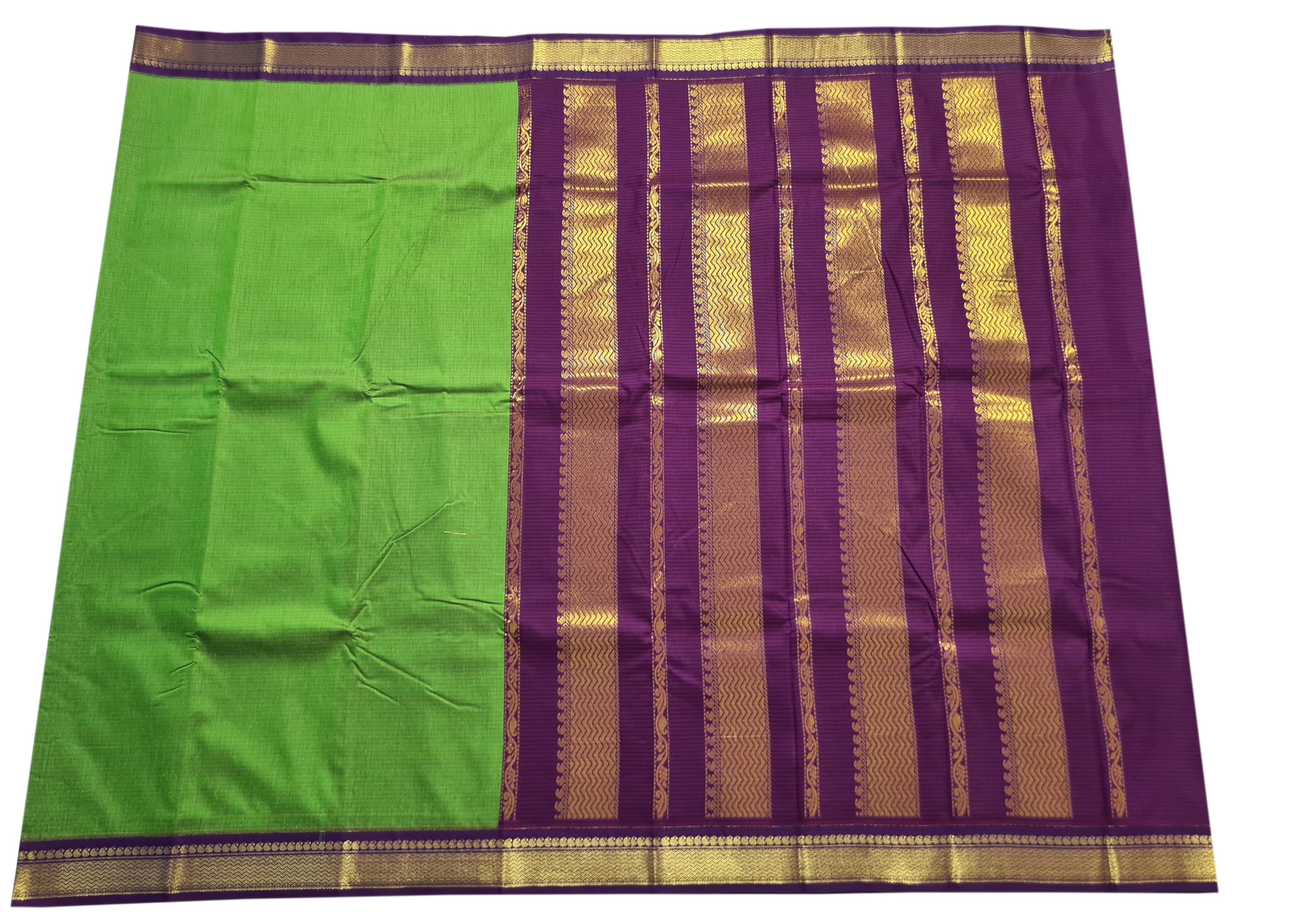 Vairaoosi Agarlic Cotton Silk Sarees