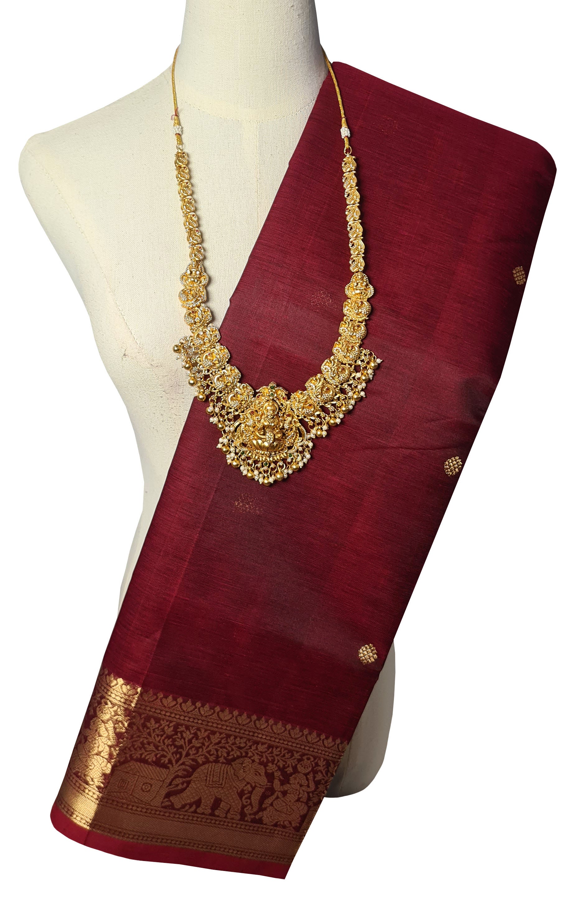 Kanchipuram Pure Silk Cotton Saree