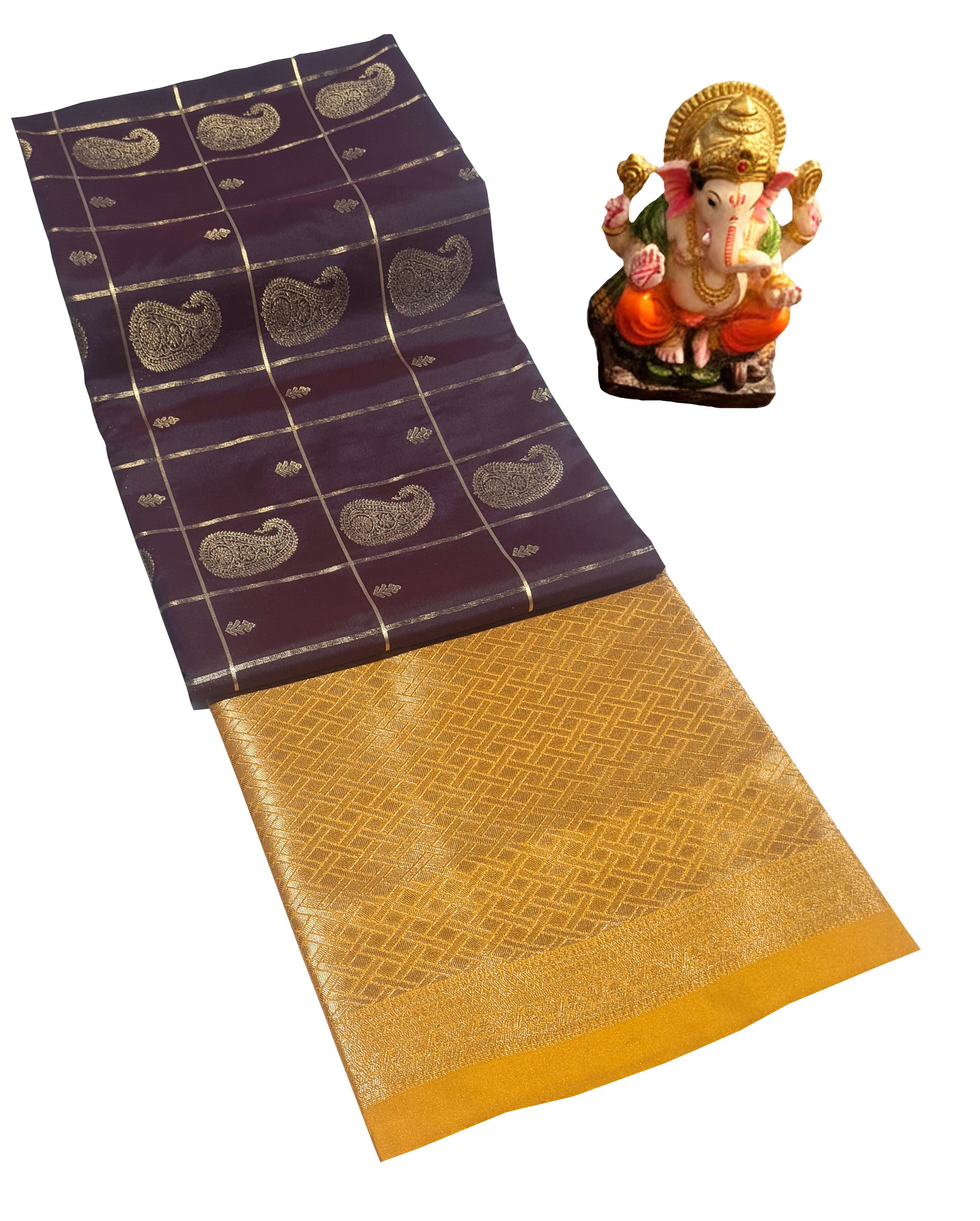 Kanchi Vegan Silk Saree