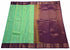 Kanchi Vegan Silk Saree With Contrast Blouse and Rich Jari Pallu