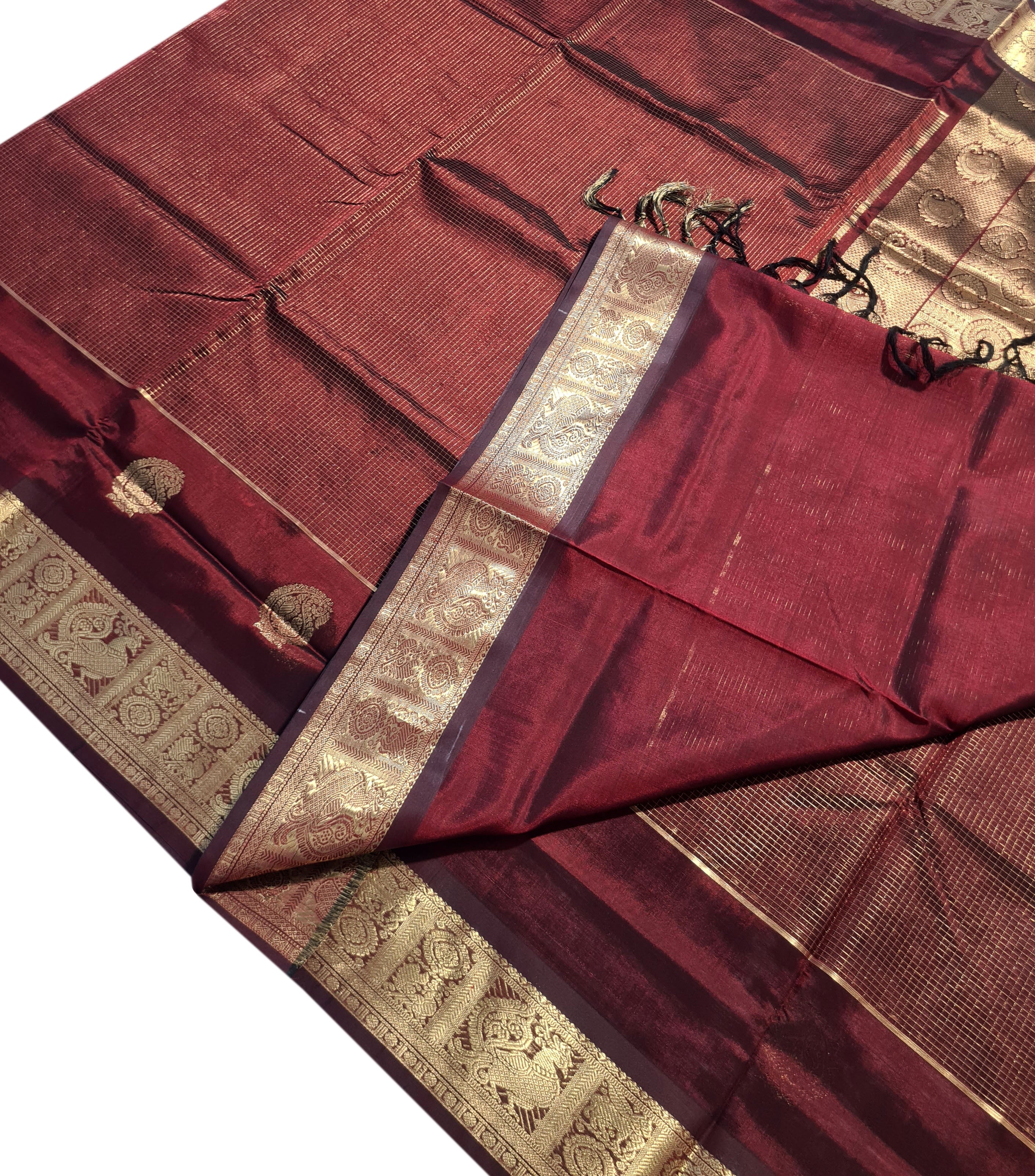 Kanchipuram Pure Silk Cotton Saree