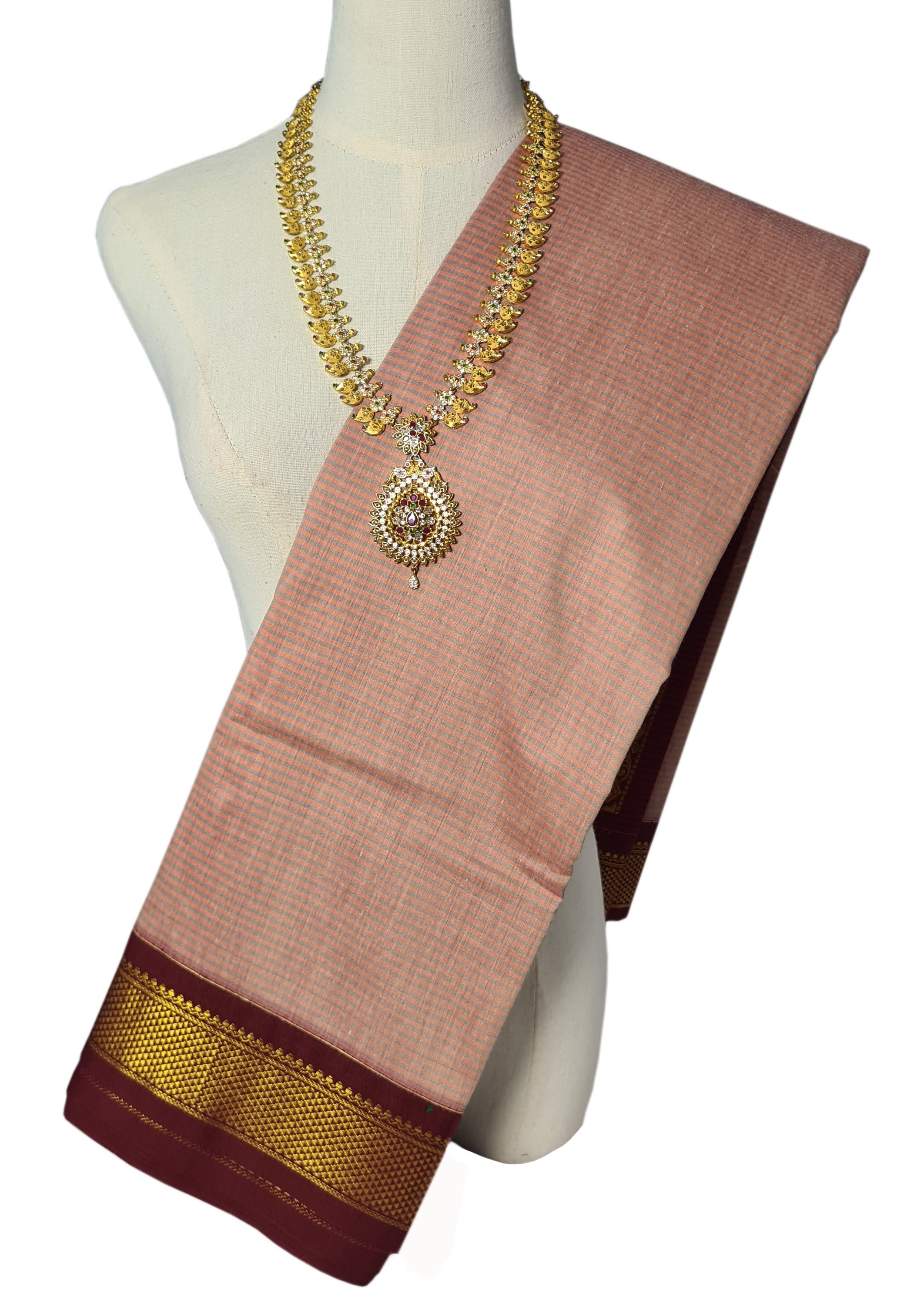 Vairaoosi Agarlic Cotton Silk Sarees