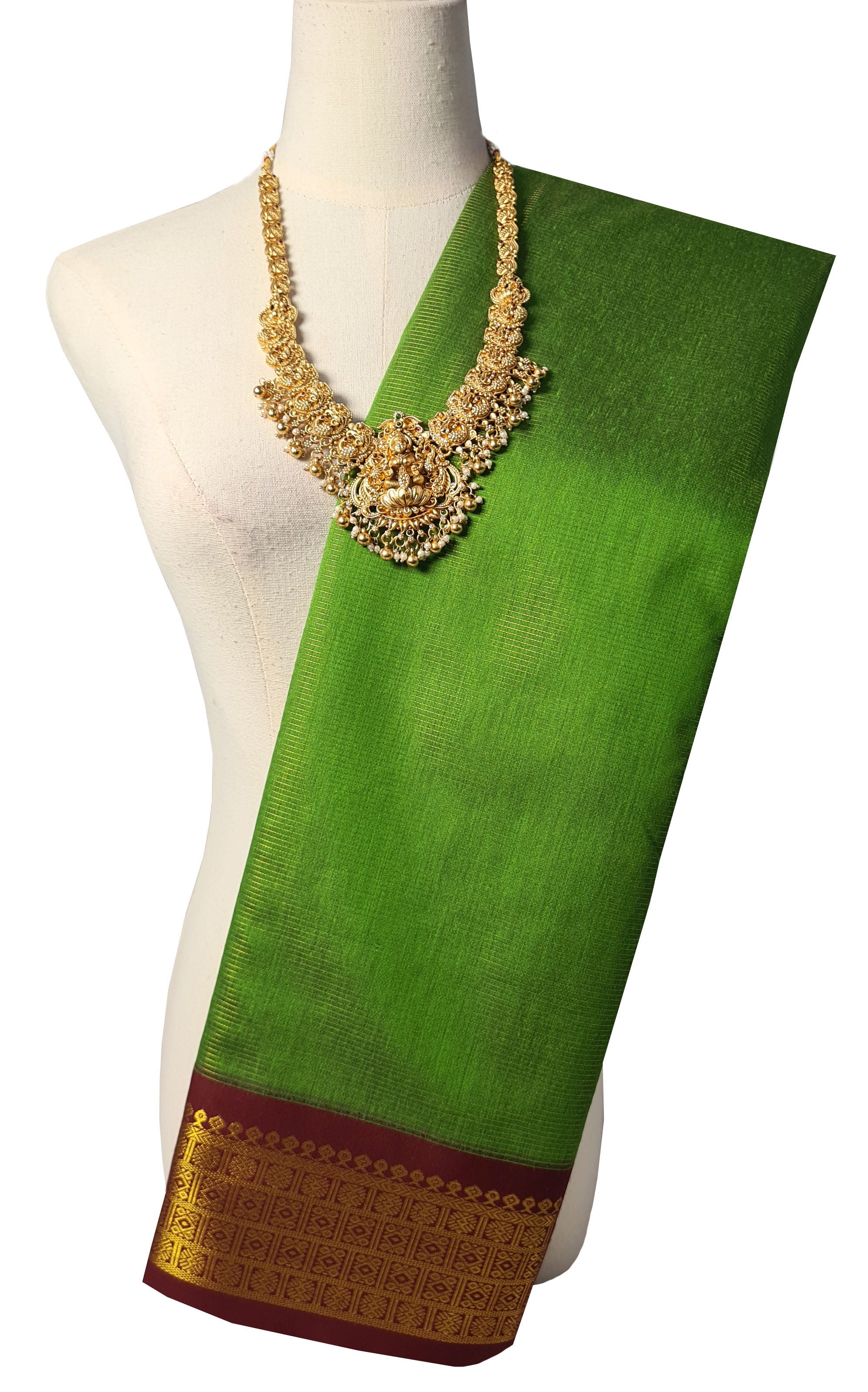 Vairaoosi Agarlic Cotton Silk Sarees